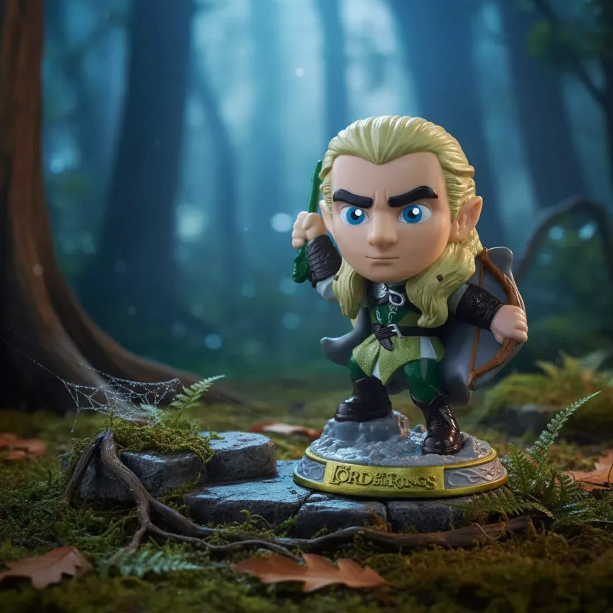 Fandom Box Senhor dos Anéis - Légolas Boneco Colecionável Material Vinil Atóxico Lider - 3848