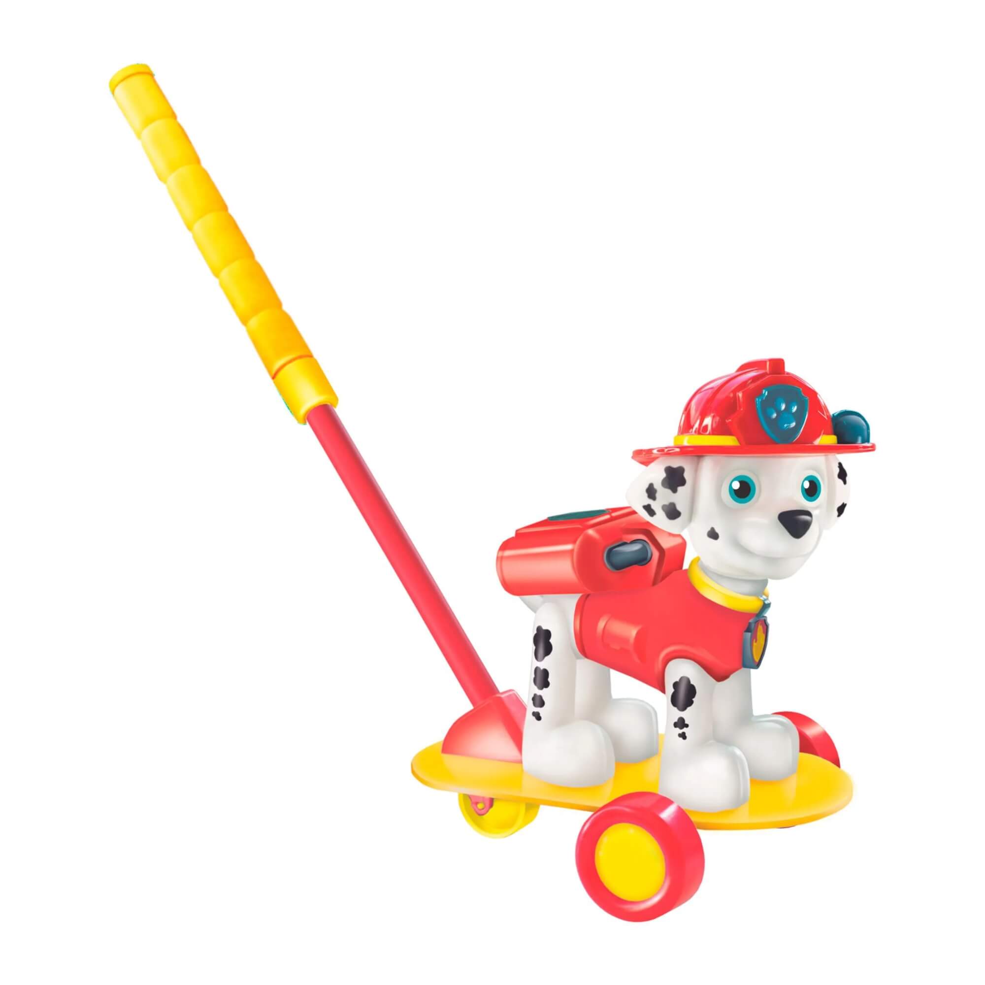 Boneco Patrulha Canina de Empurrar com Haste - Marshall Lider - 2451