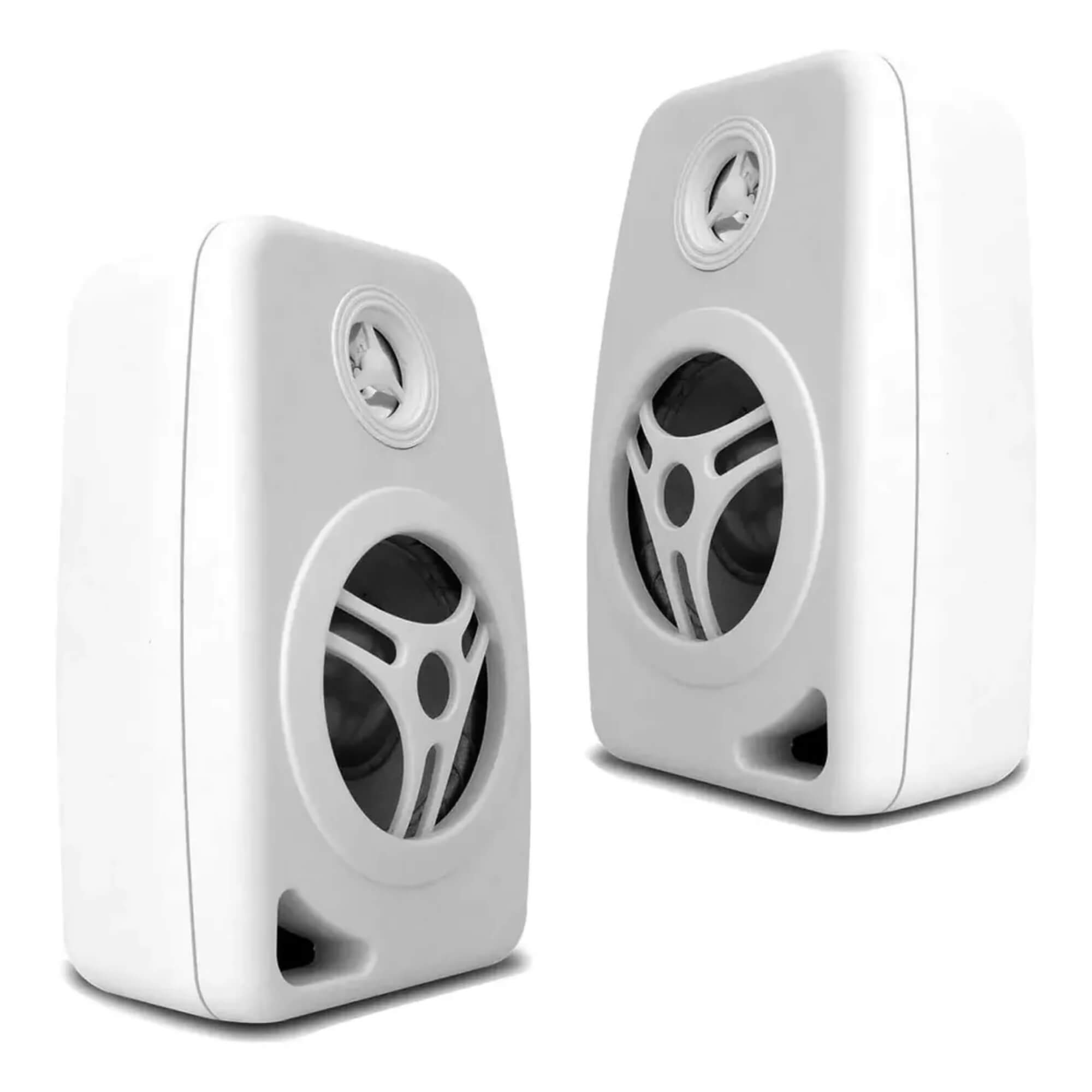 Kit Som Ambiente Receiver Pro 4 Caixas Parede 70W  PRO LESON - 2LS70XB04