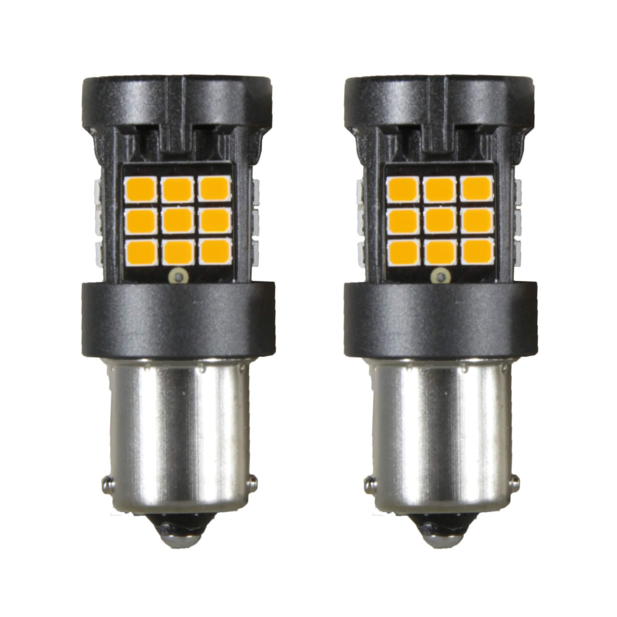 LED 1156 Canbus - 36 LEDS - 2835 1 Polo 12V Laranja Shocklight - SLL-1156CB-LR