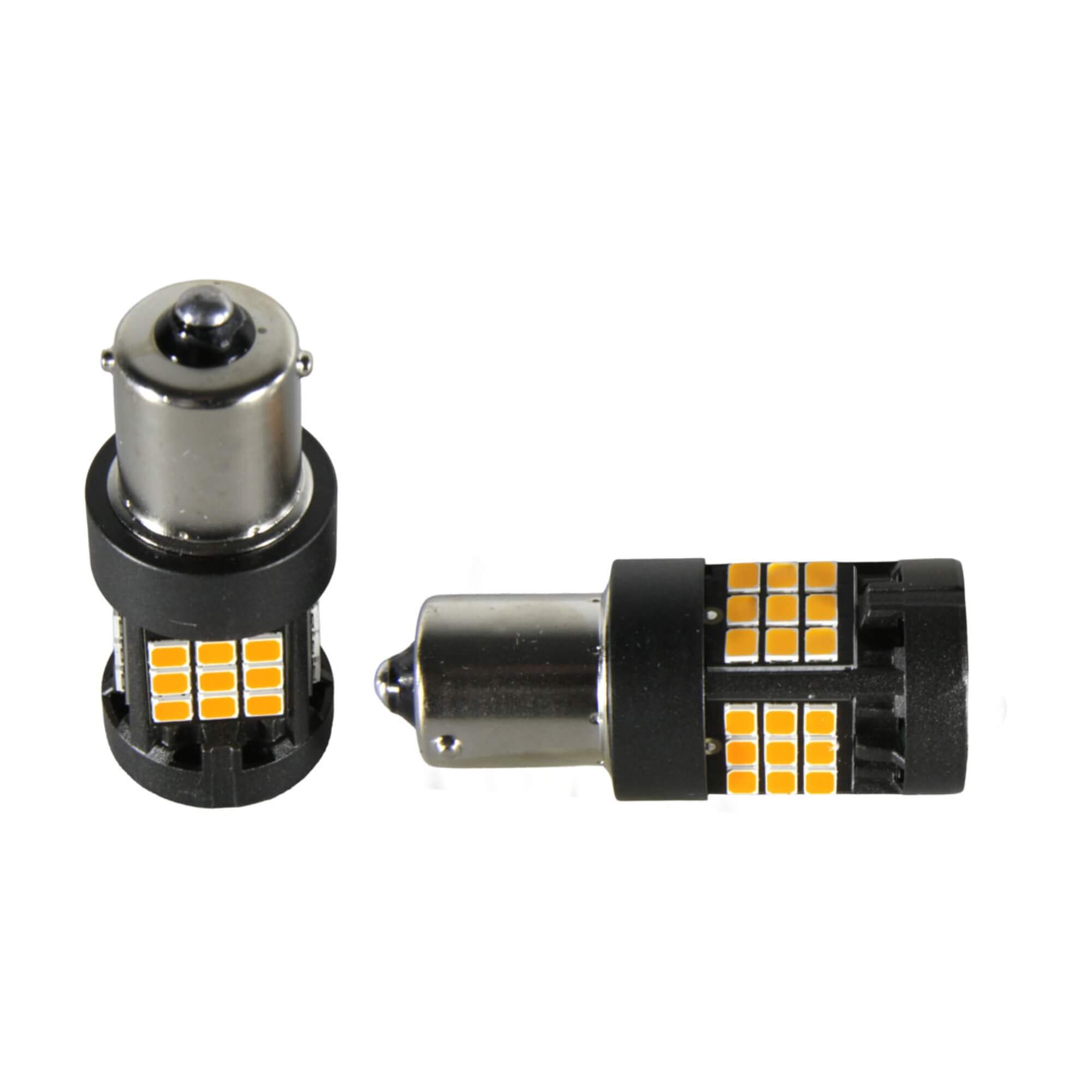 LED 1156 Canbus - 36 LEDS - 2835 1 Polo 12V Laranja Shocklight - SLL-1156CB-LR