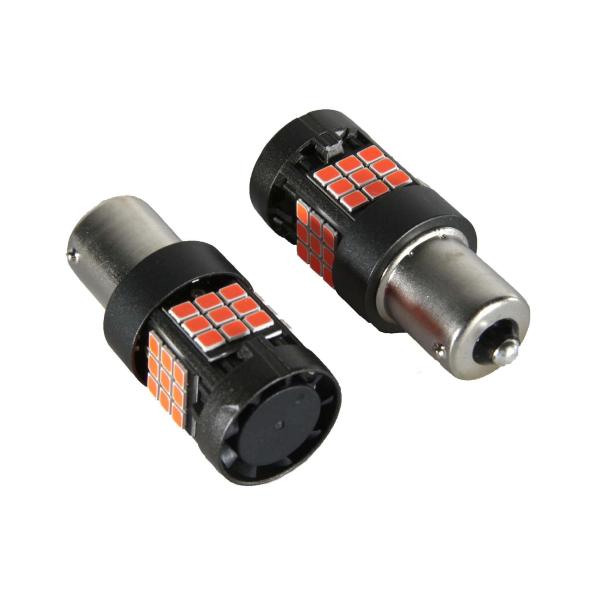 LED 1156 CANBUS - 36 LEDS - 2835 1 Polo 12V Vermelho Shocklight - SLL-1156CB-VM