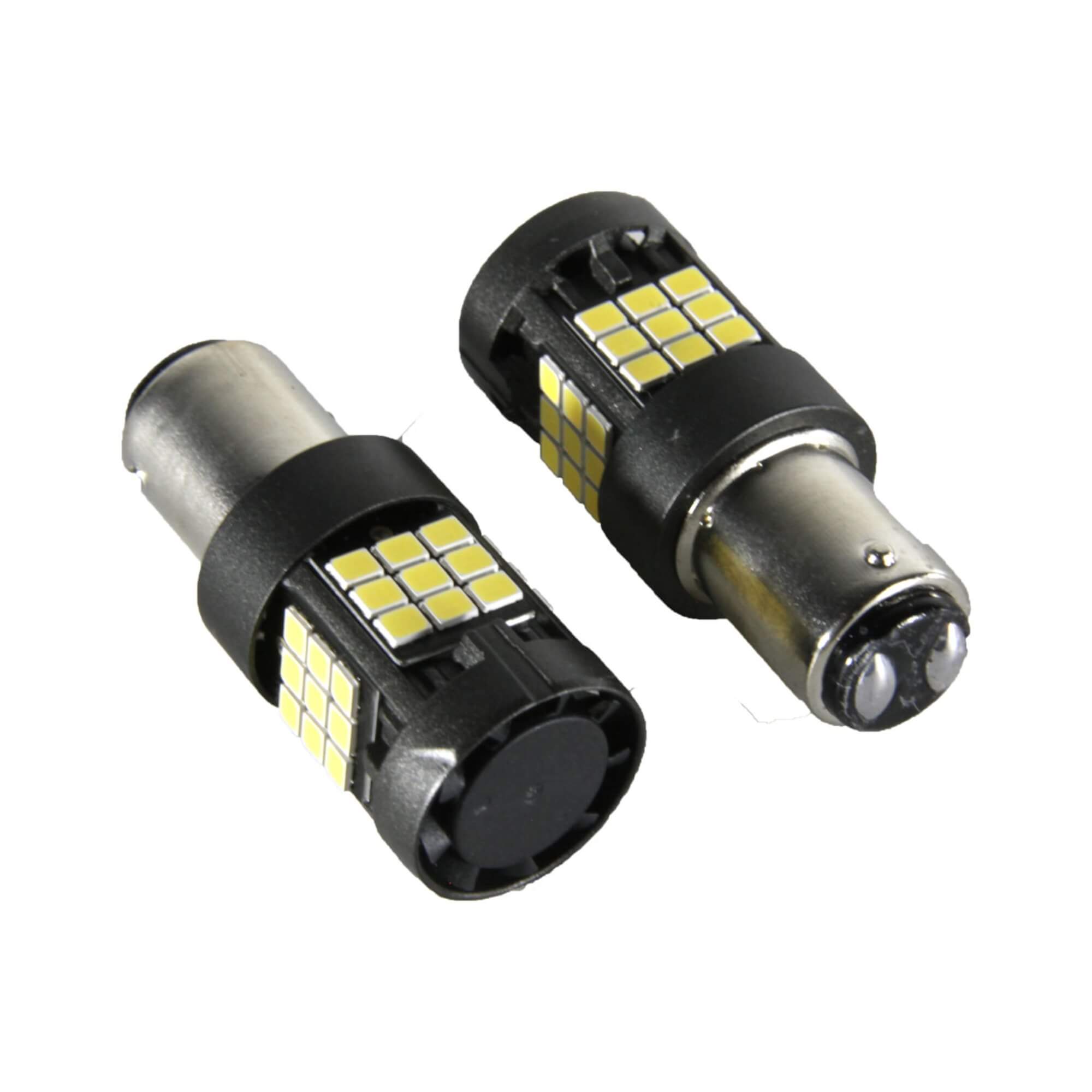 LED 1157 Canbus - 36 LEDS - 2835 2 Polos 12V Branco Shocklight - SLL-1157CB-BC