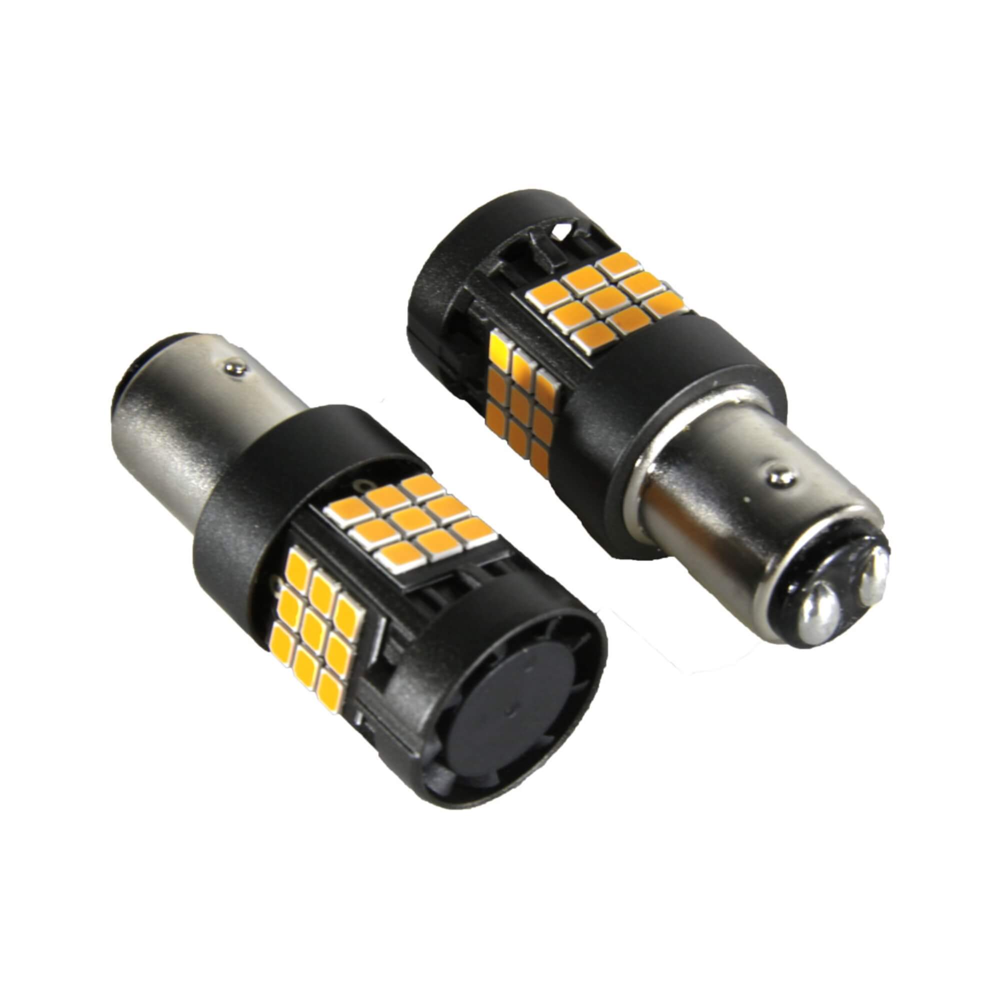 LED 1157 Canbus - 36 LEDS - 2835 2 Polos 12V Laranja Shocklight - SLL-1157CB-LR