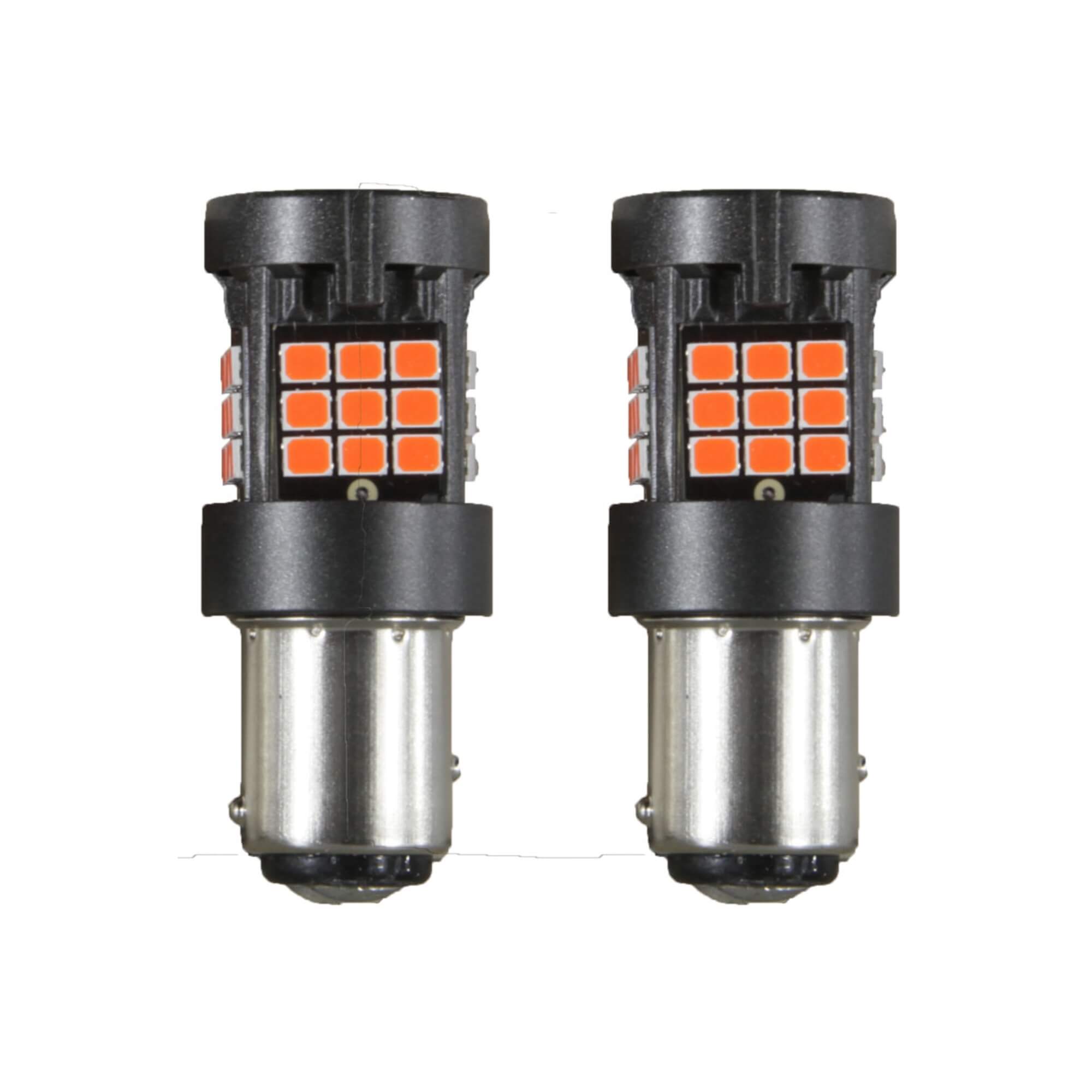 LED 1157 Canbus - 36LEDS- 2835 2 Polos 12V Vermelho Shocklight - SLL-1157CB-VM