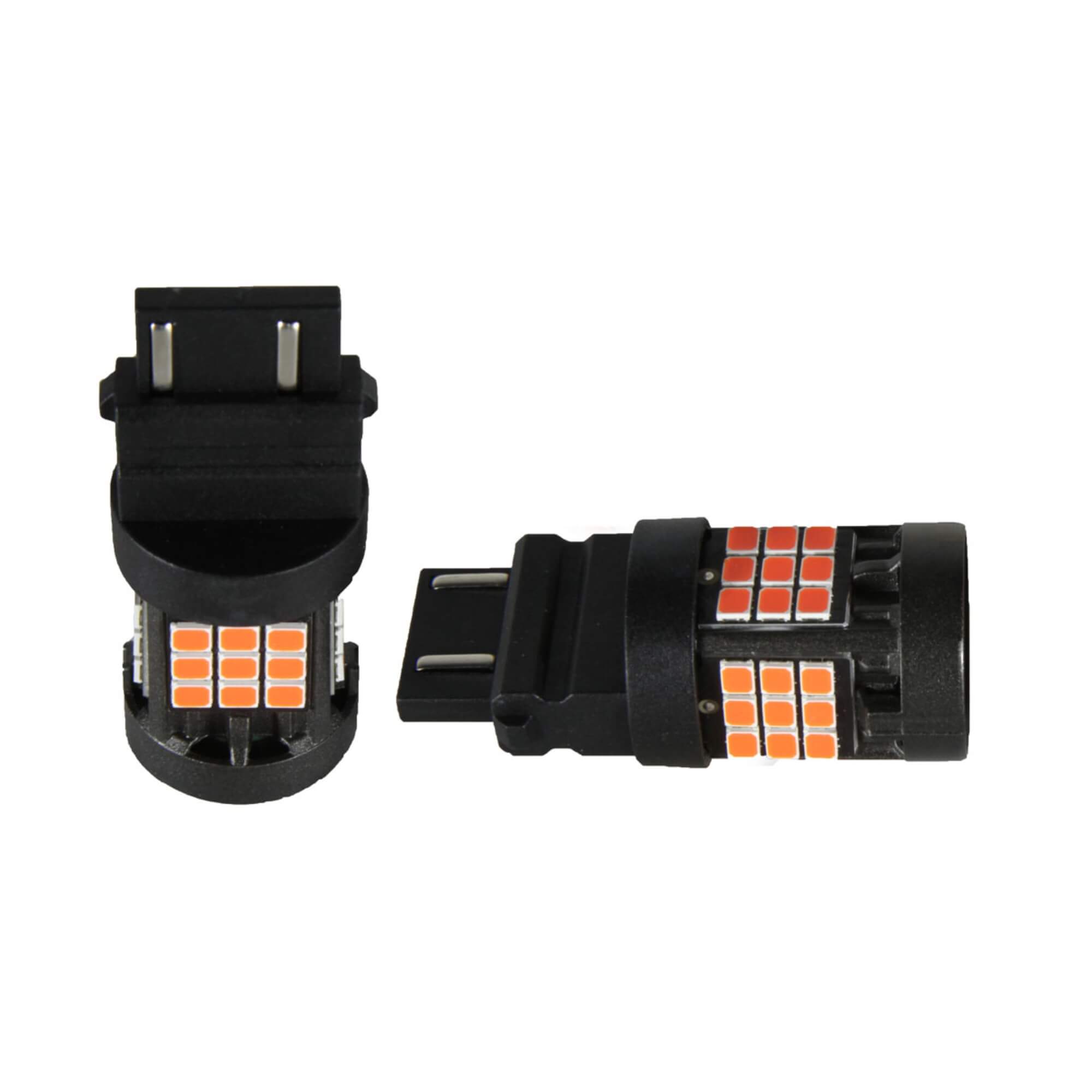 LED T25 3157 Canbus- 36 LEDS - 2835 2 Polos 12V Vermelho Shocklight - SLL-3157CB-VM