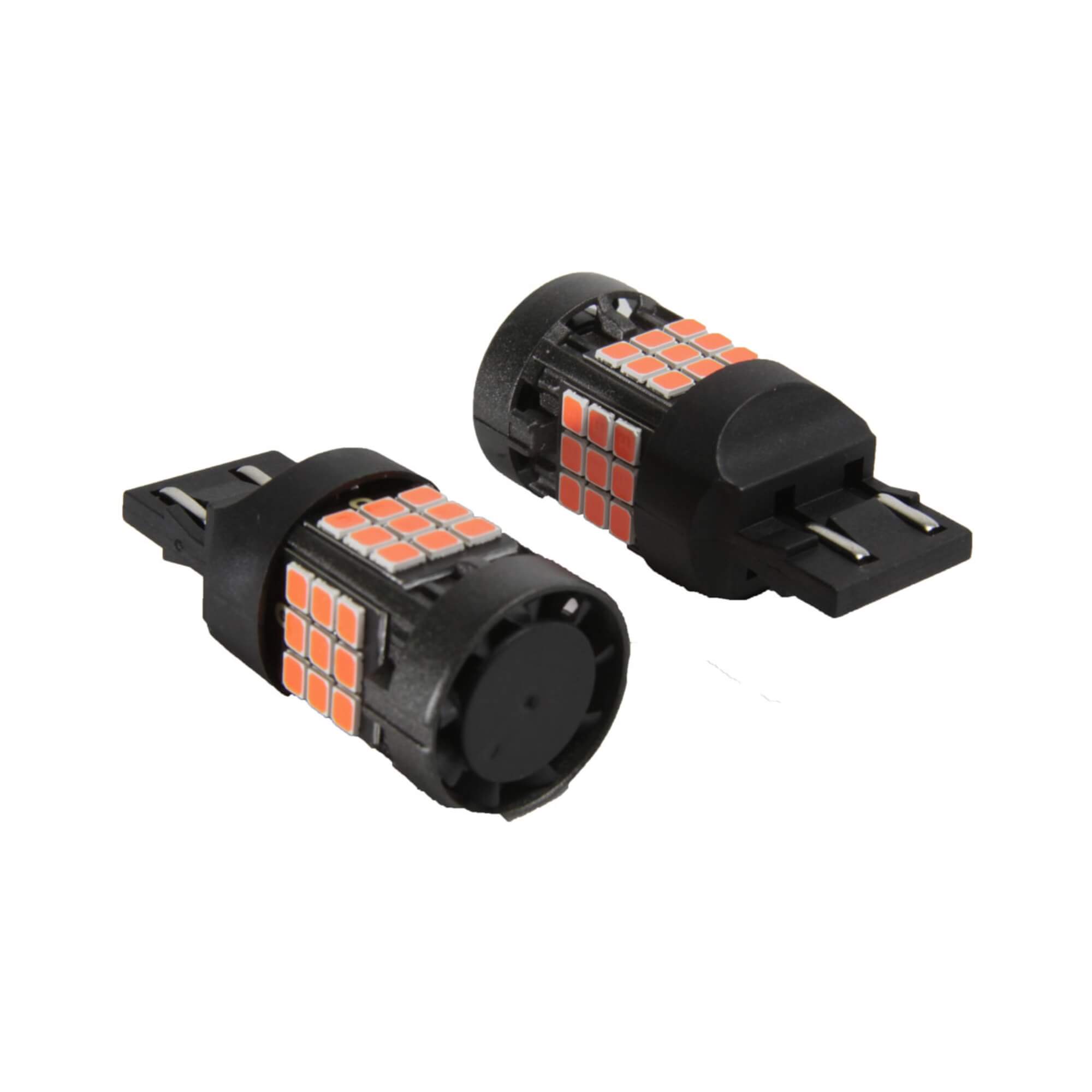LED T20/7443 Canbus - 36 LEDS - 2835 2 Polos 12V Vermelho Shocklight - SLL-7443CB-VM