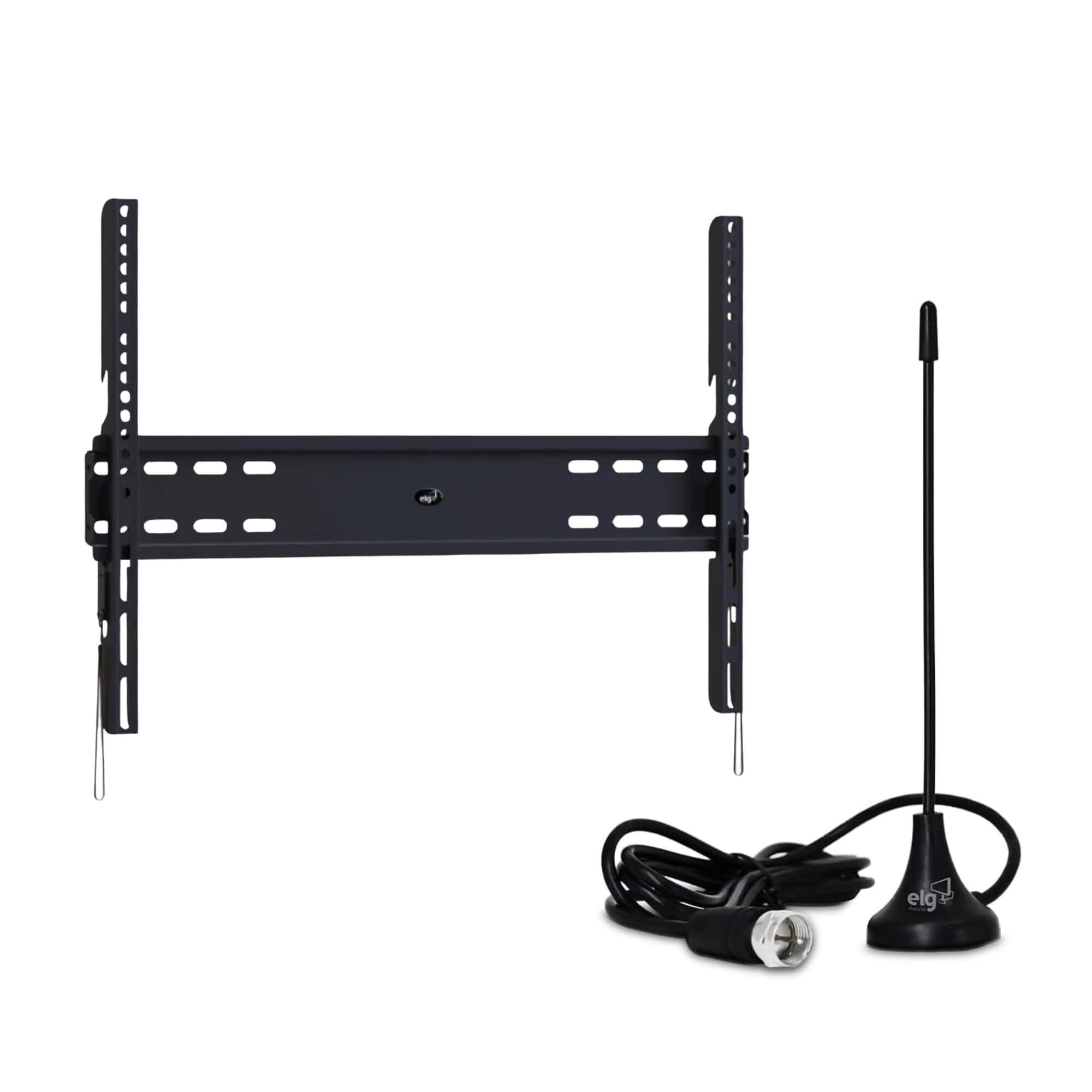 COMP Antena Smart View + Suporte Fixo para Tvs de 42" a 86" ELG