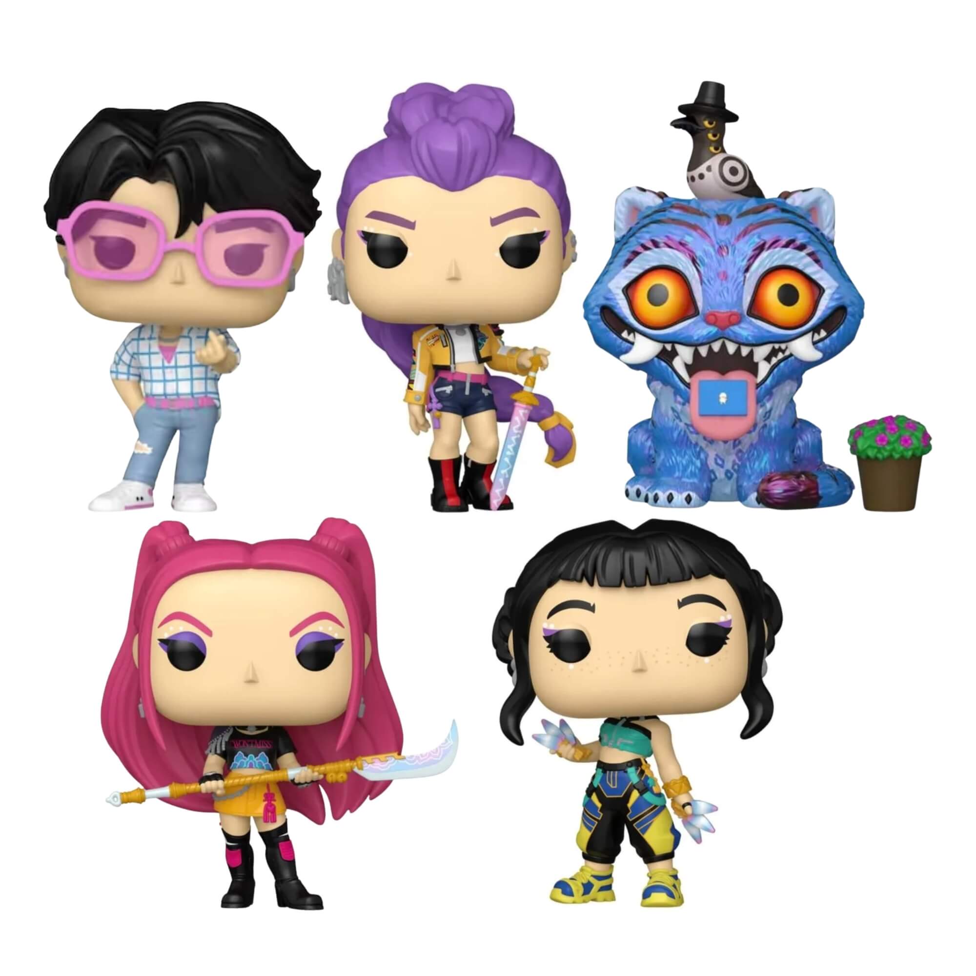 COMP Kit 5 Funko Pop! Guerreiras do K-Pop