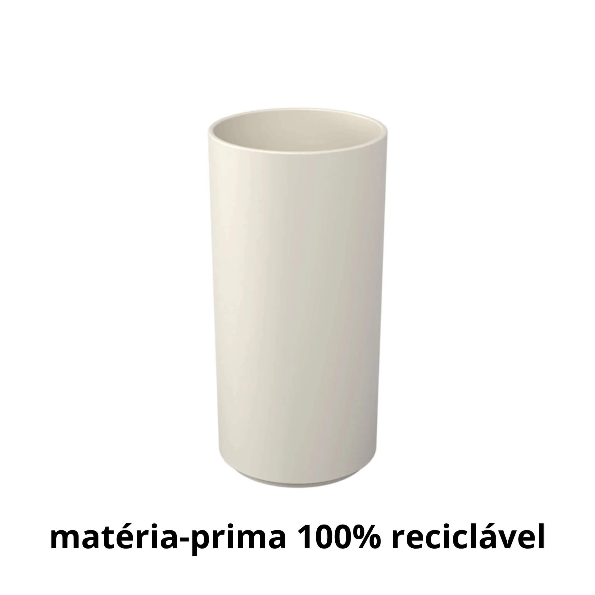 COMP Kit Banheiro Porta Algodão + Porta Sabonete Líquido + Bandeja + Porta Escovas