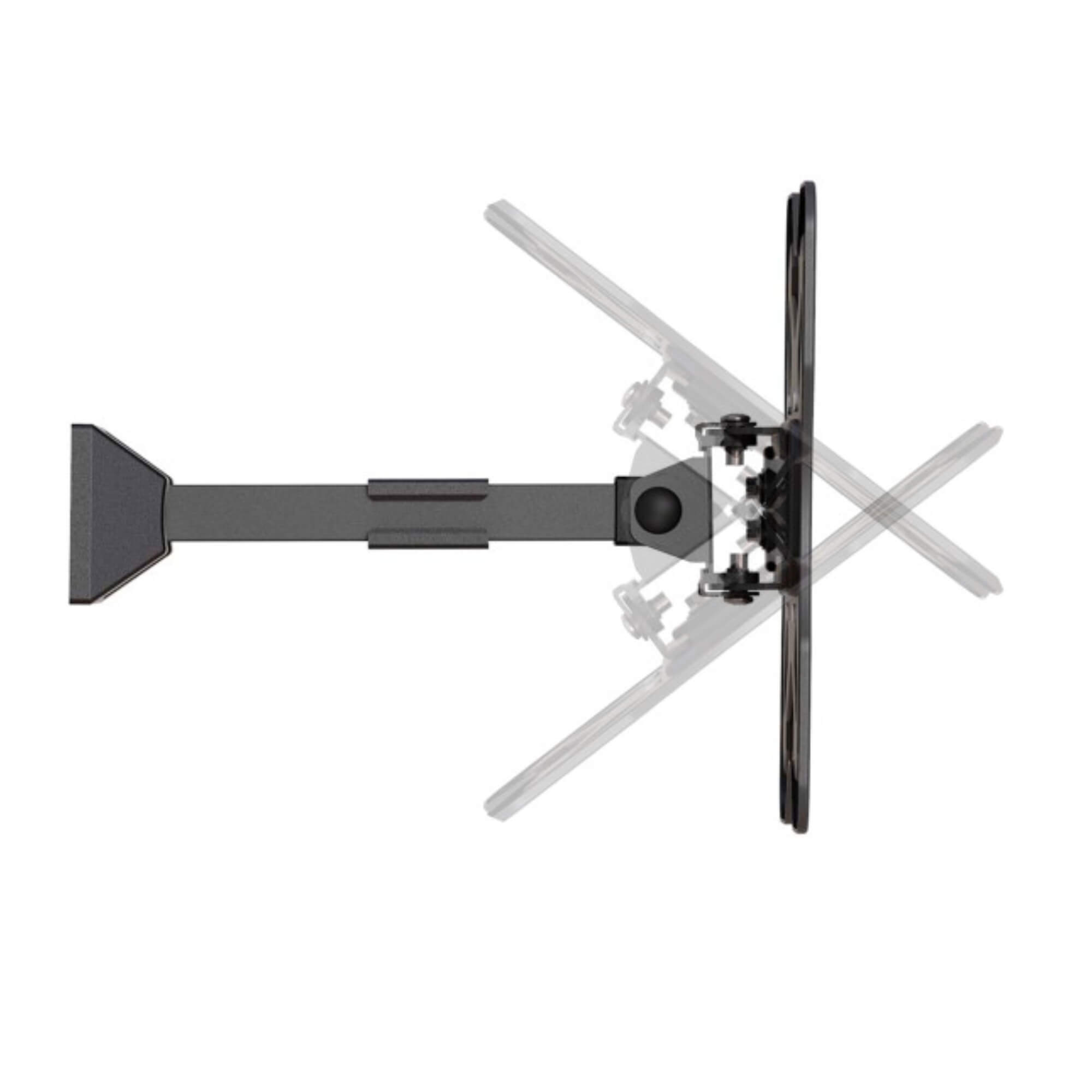COMP Kit Antena Cabo de 2,5M + Suporte para TV Articulado 15" a 58"