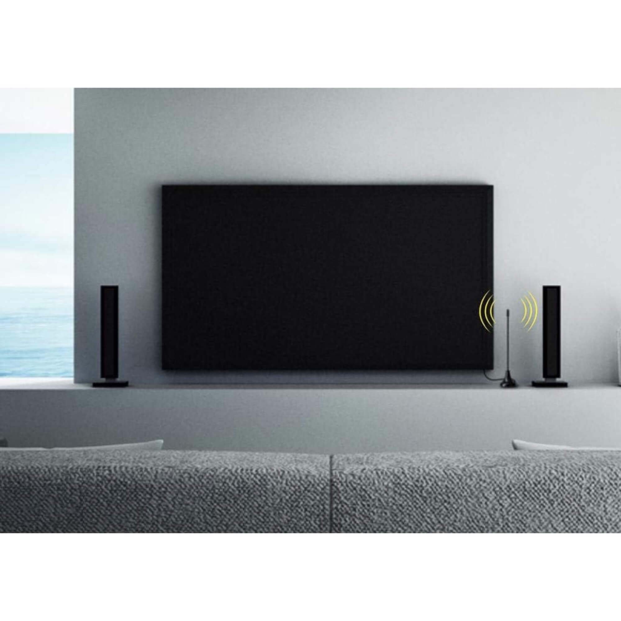COMP Kit Suporte Universal de Parede para TVs de 14" a 100" UNI100 + Antena Smart View