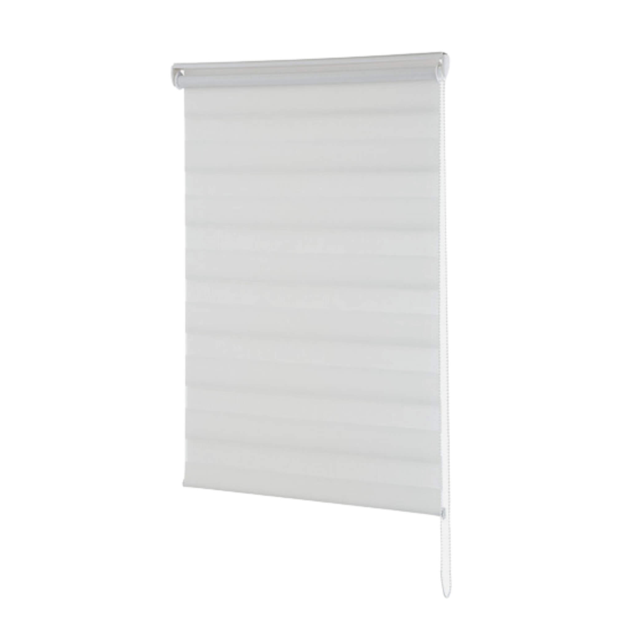 Zebra Persiana Rolo Dupla 140X160 Branca Conthey Evolux - N2004462A