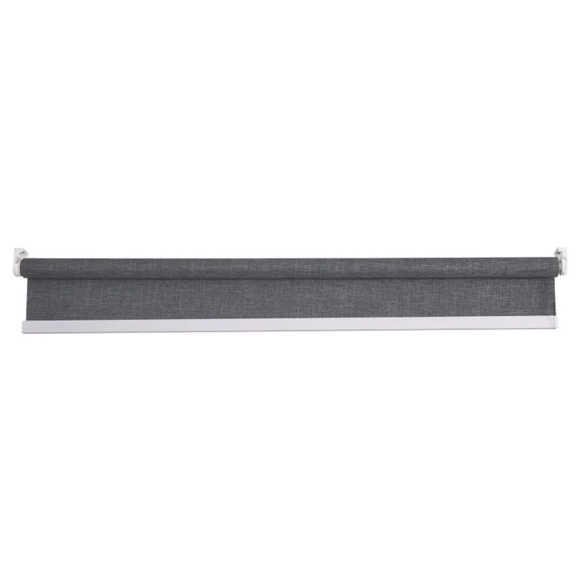 Bloom Persiana Blackout Linho Cinza Escuro 160X160 Conthey Evolux - N2306125