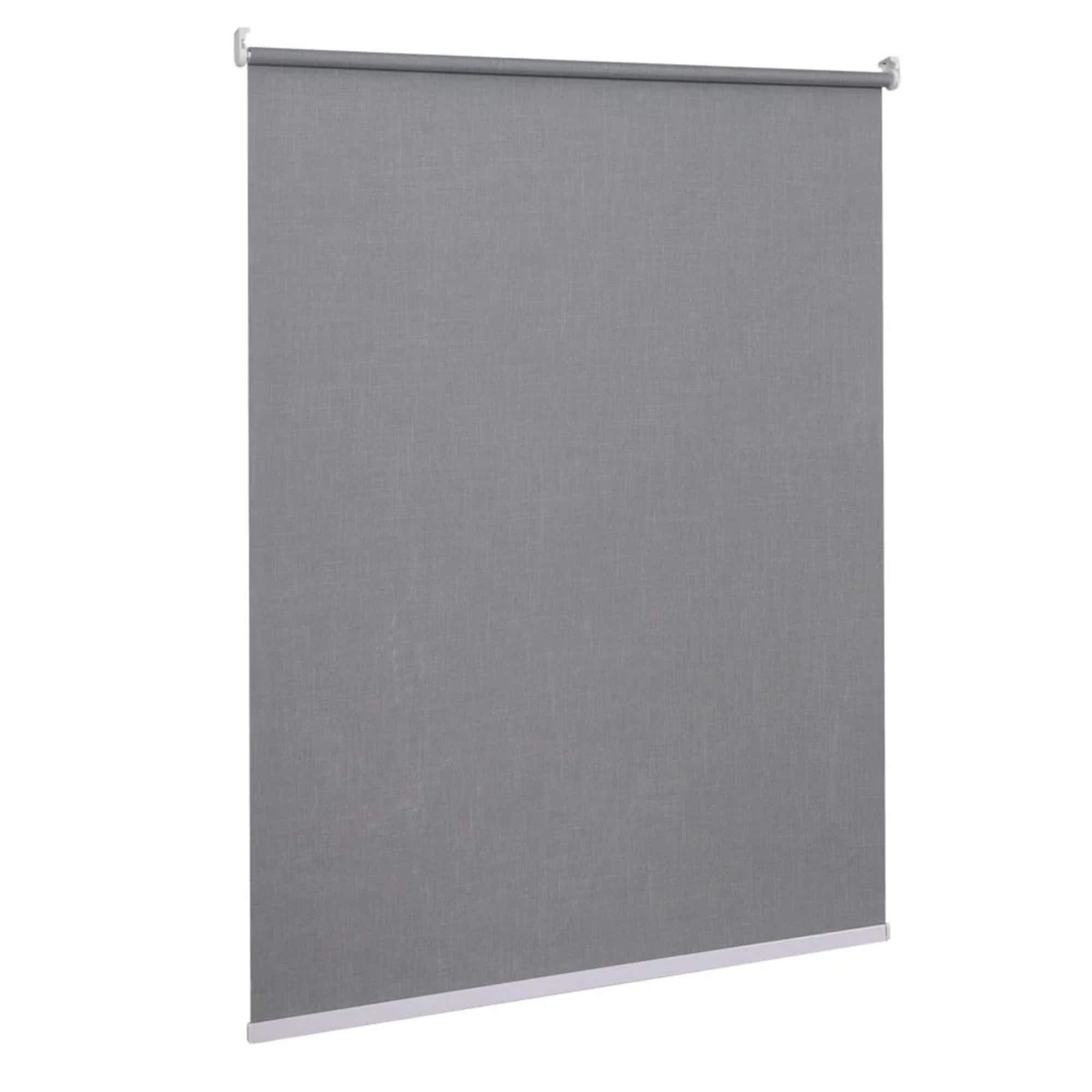 Bloom Persiana Blackout Linho Cinza Claro 140X160 Conthey Evolux - N2306128