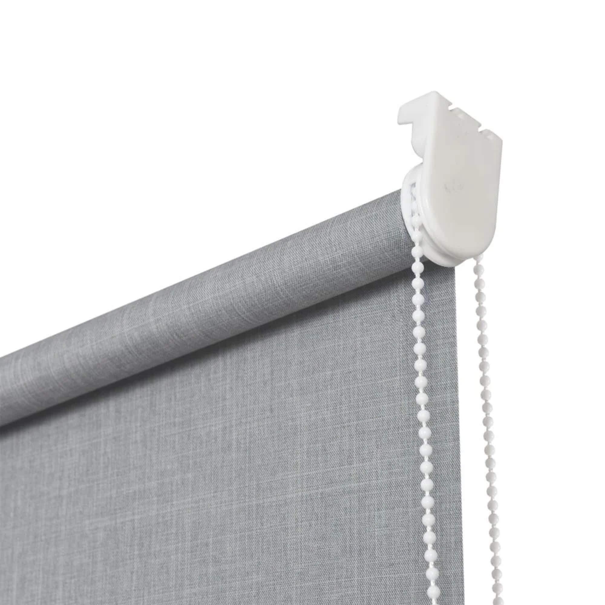 Bloom Persiana Blackout Linho Cinza Claro 160X160 Conthey Evolux - N2306129