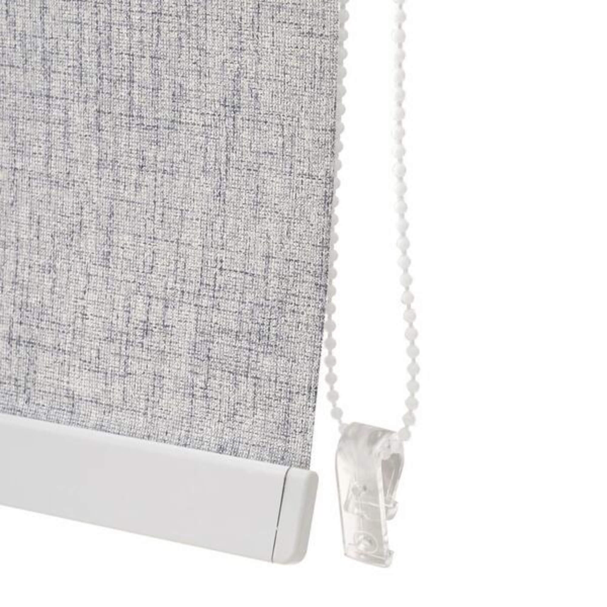 Bloom Persiana Blackout Linho Cinza Claro 160X160 Conthey Evolux - N2306129