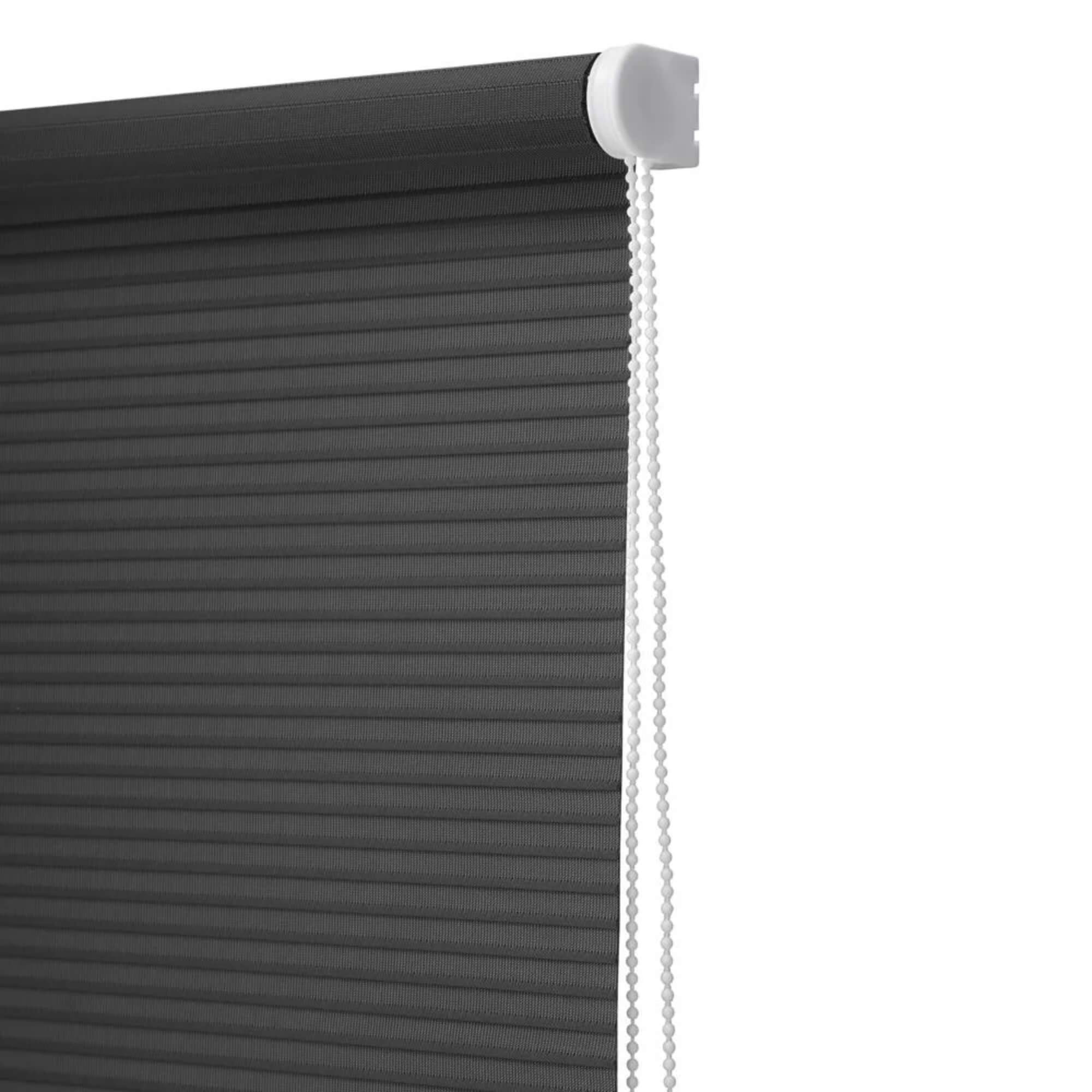 Persiana Corta Luz Noblesse 140X160 Preta Conthey Evolux - N2306186D