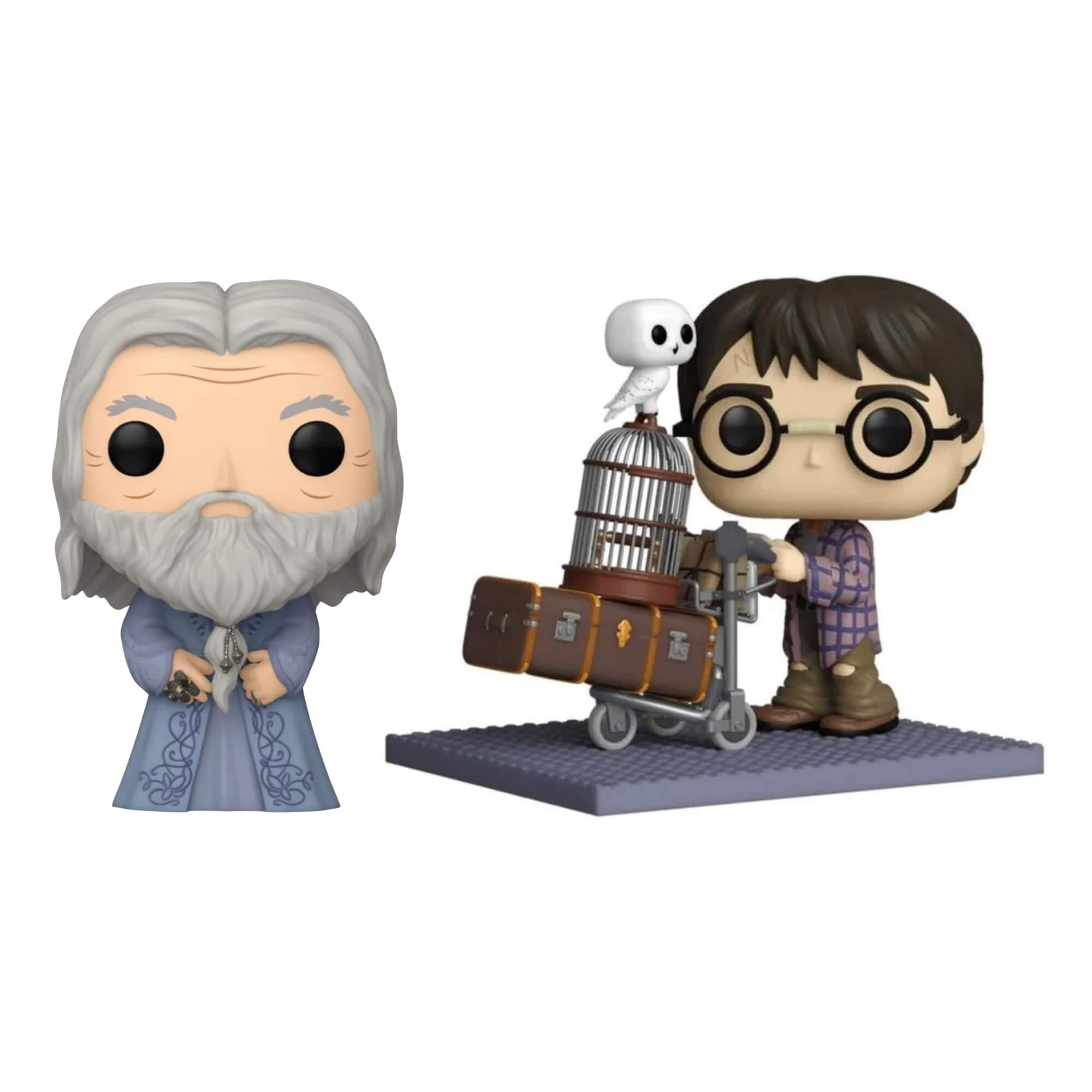 COMP Kit Boneco Funko Pop! Deluxe Harry Potter + Dumbledore com Horcrux