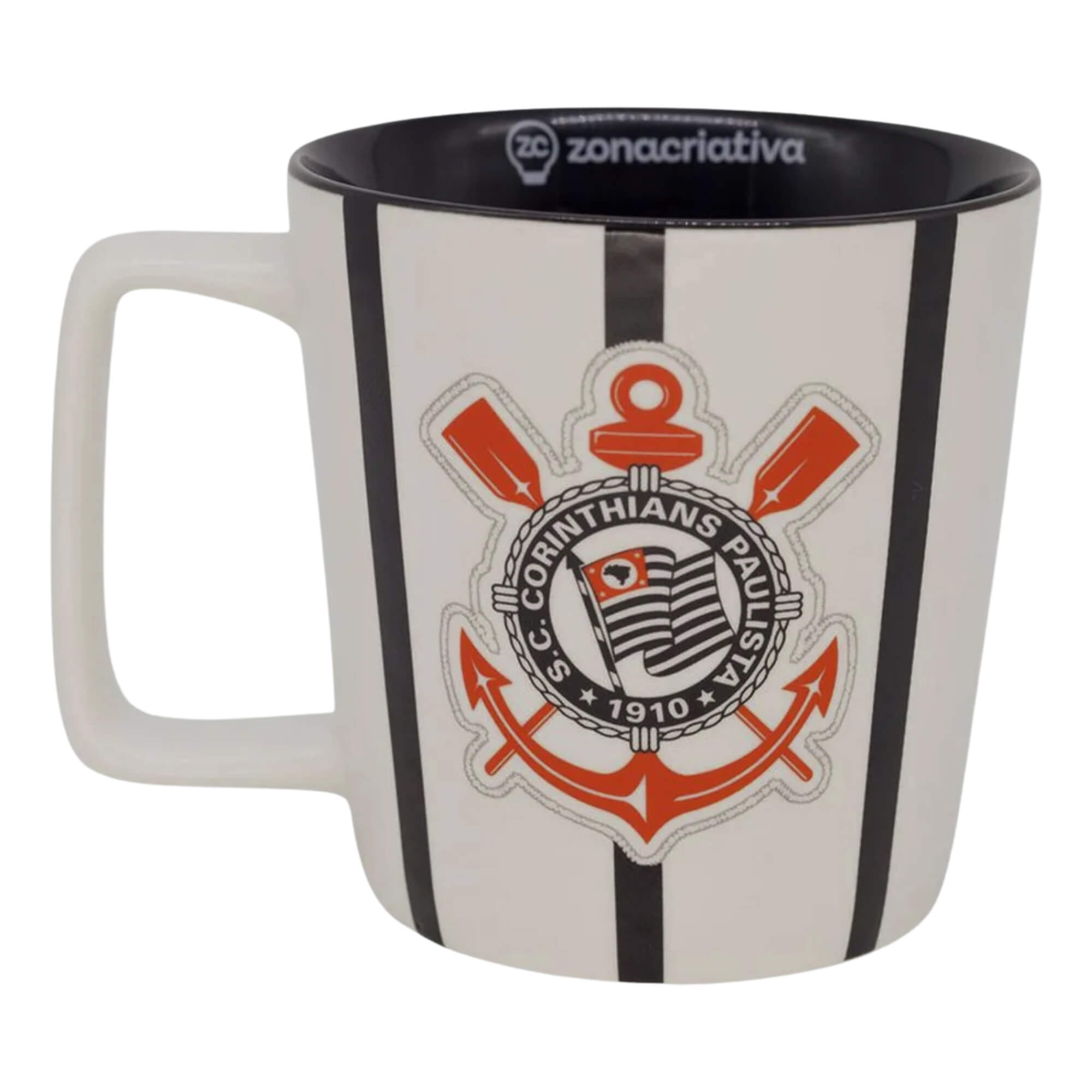 Caneca Buck 400ml Corinthians Zona Criativa - 10026581