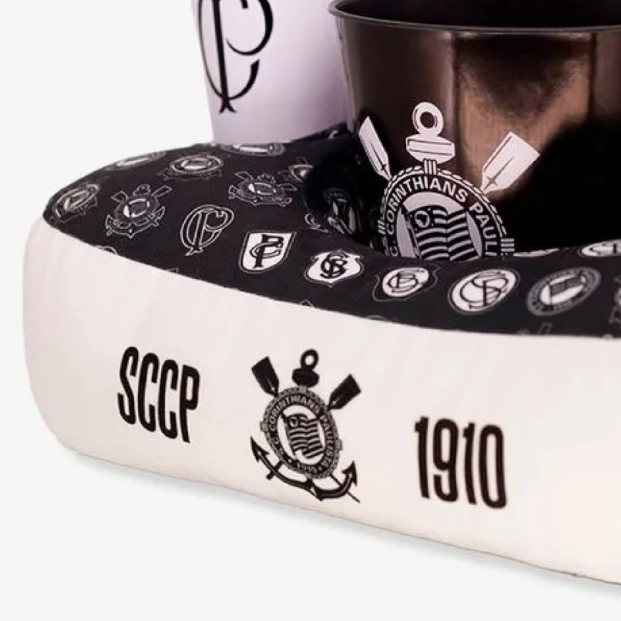 Kit Almofada Pipoca Corinthians Zona Criativa - 10065515