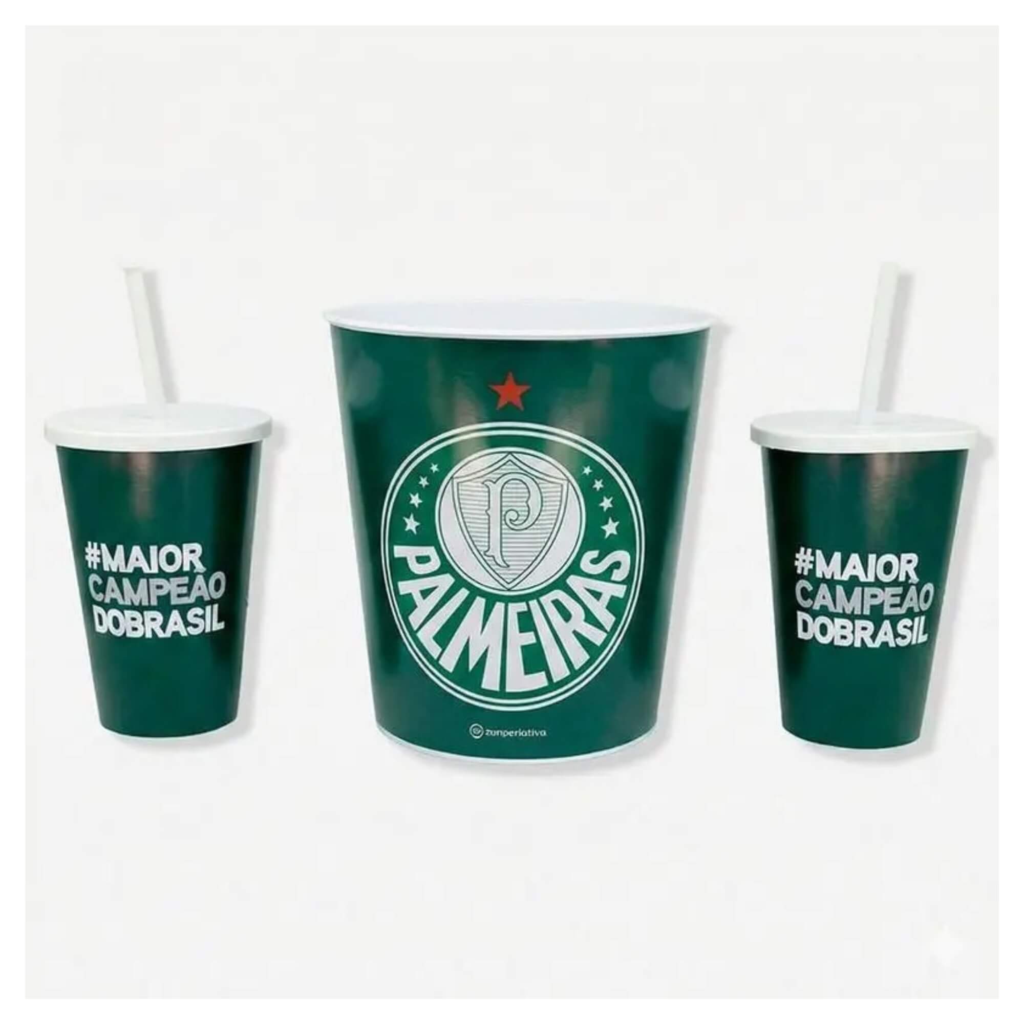 Kit Almofada Pipoca Palmeiras Zona Criativa - 10065540