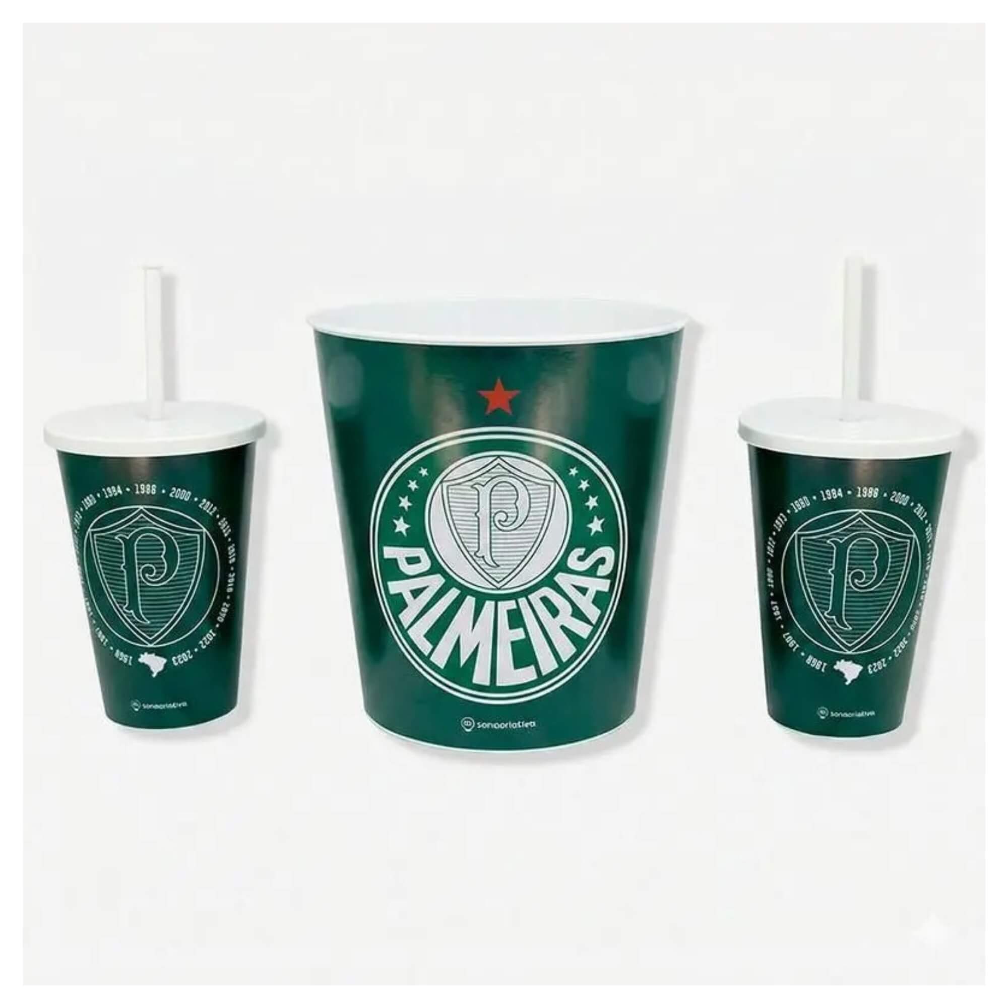 Kit Almofada Pipoca Palmeiras Zona Criativa - 10065540