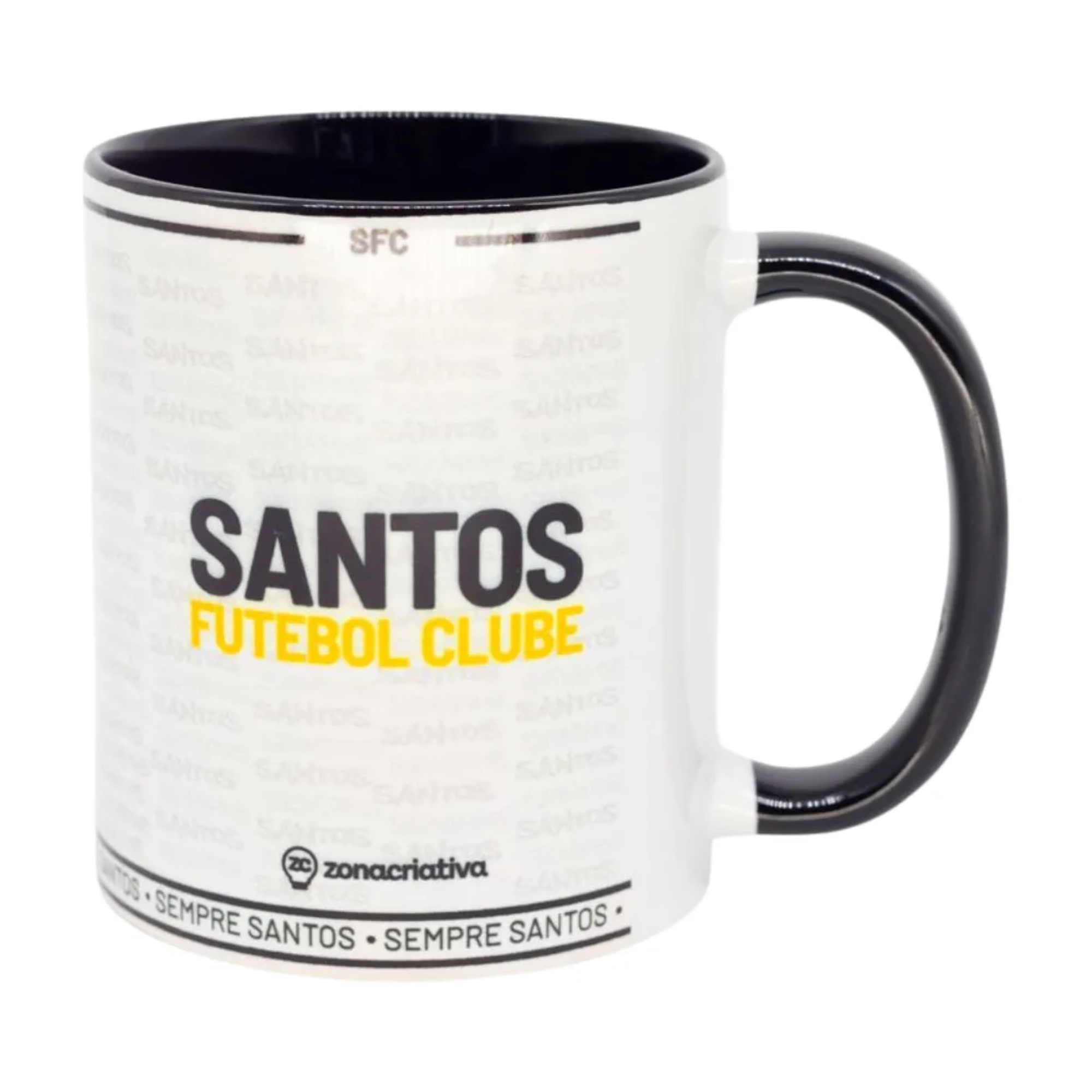 Caneca Pop 350ml Santos Zona Criativa - 10026870