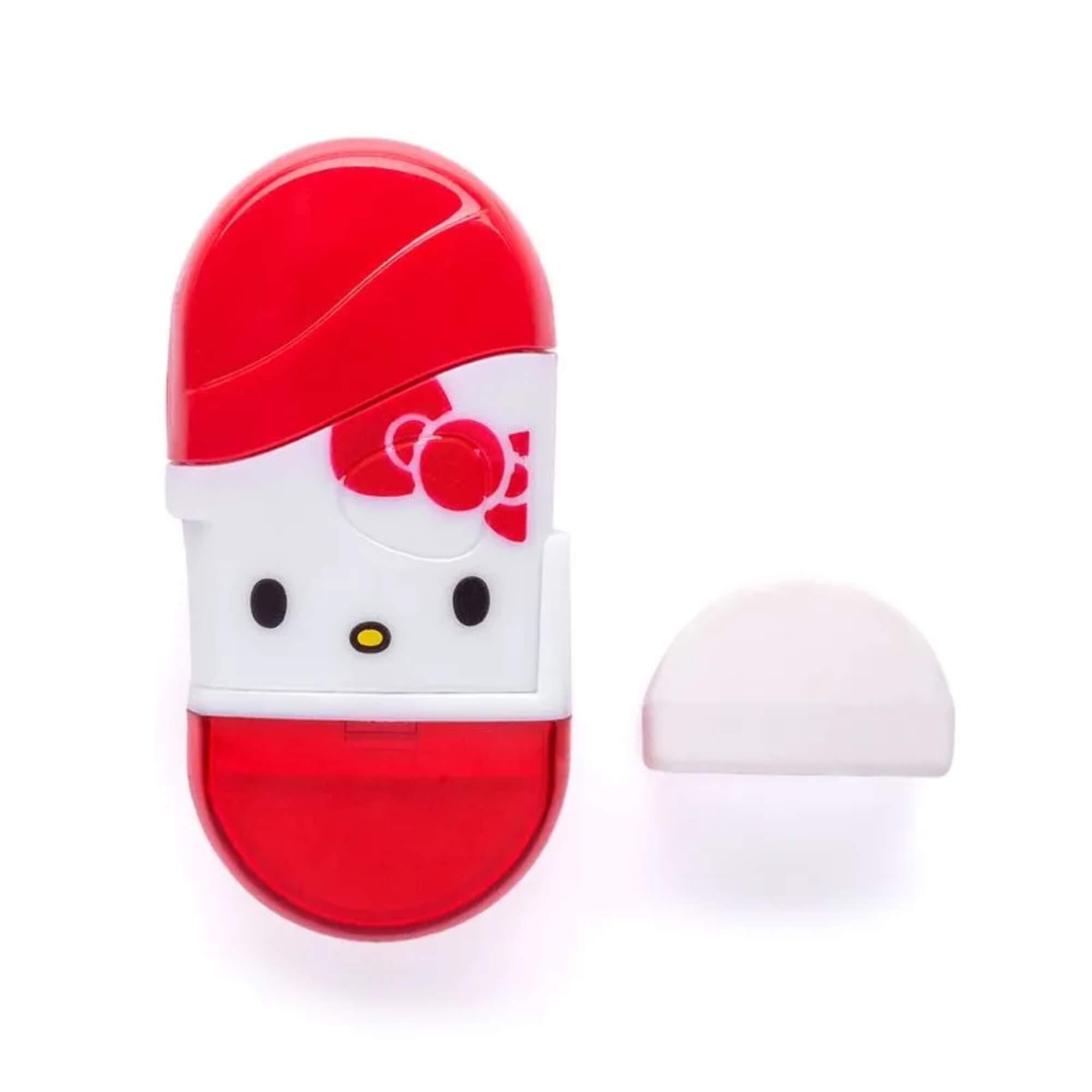COMP Kit Lápis com Borracha + Apontador com Depósito Hello Kitty
