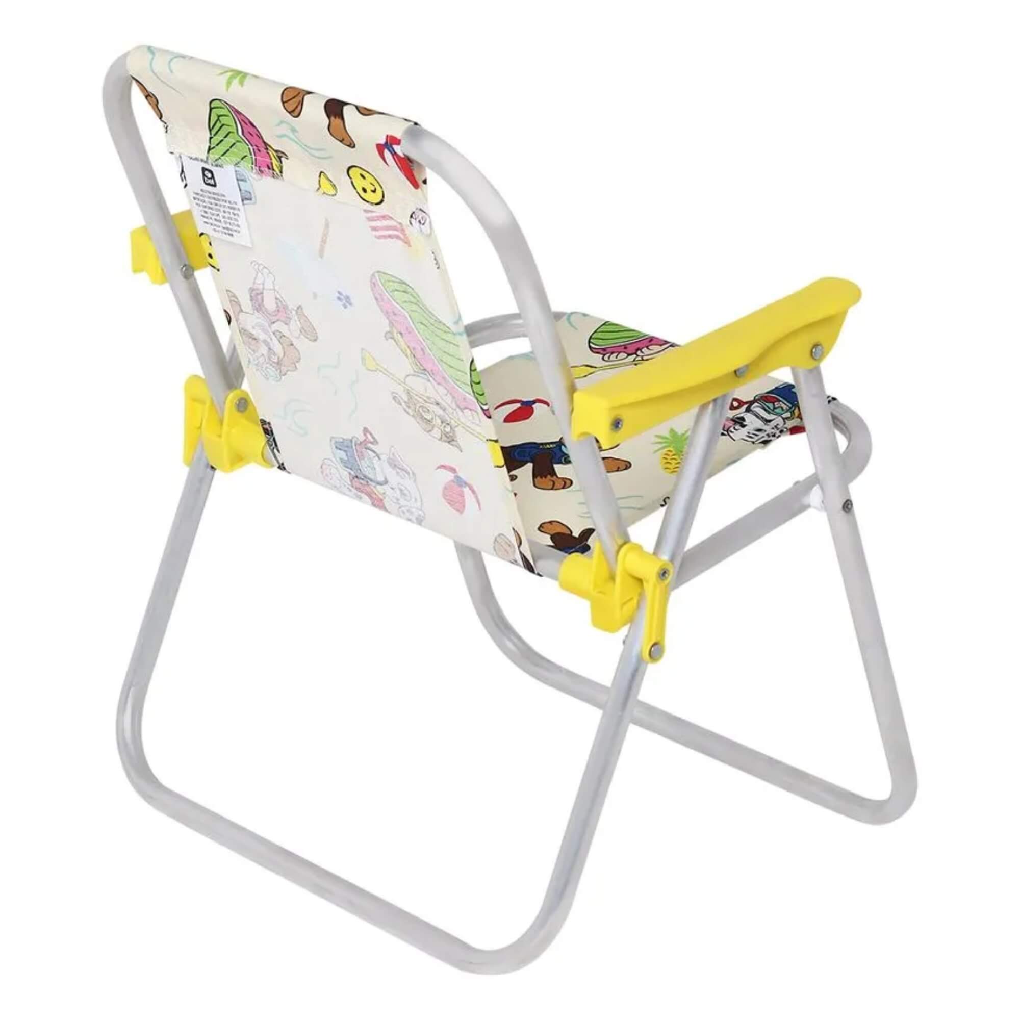 COMP Kit Piscina Infantil 1000L + Cadeira de Praia Infantil Patrulha Canina
