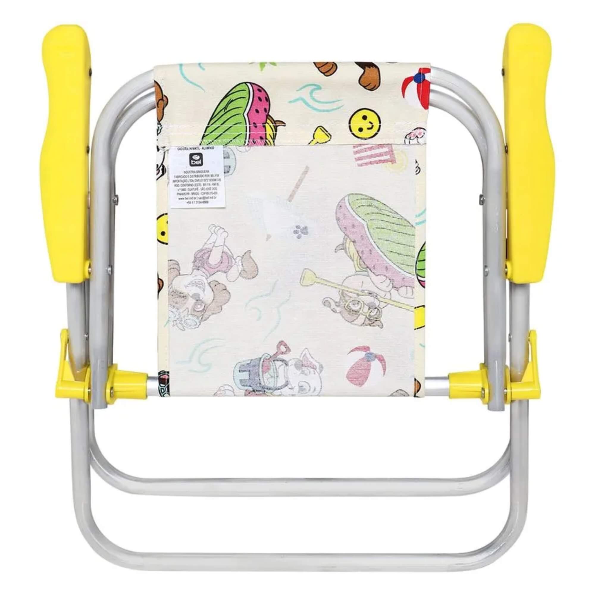 COMP Kit Piscina Infantil 1000L + Cadeira de Praia Infantil Patrulha Canina