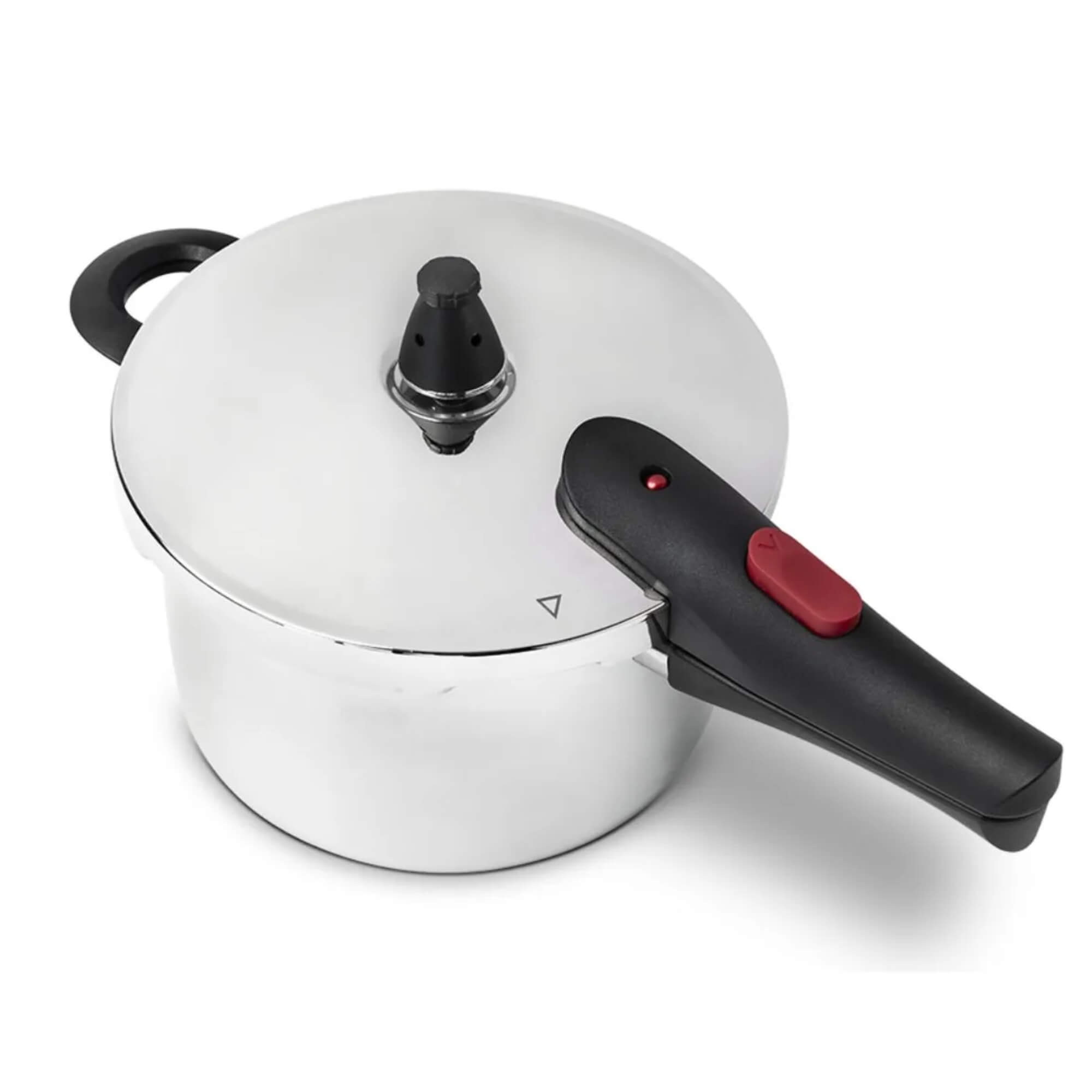 Panela de Pressão Inox Ultra 4 Litros com Fundo Triplo Ø 20cm Brinox - 4935/100