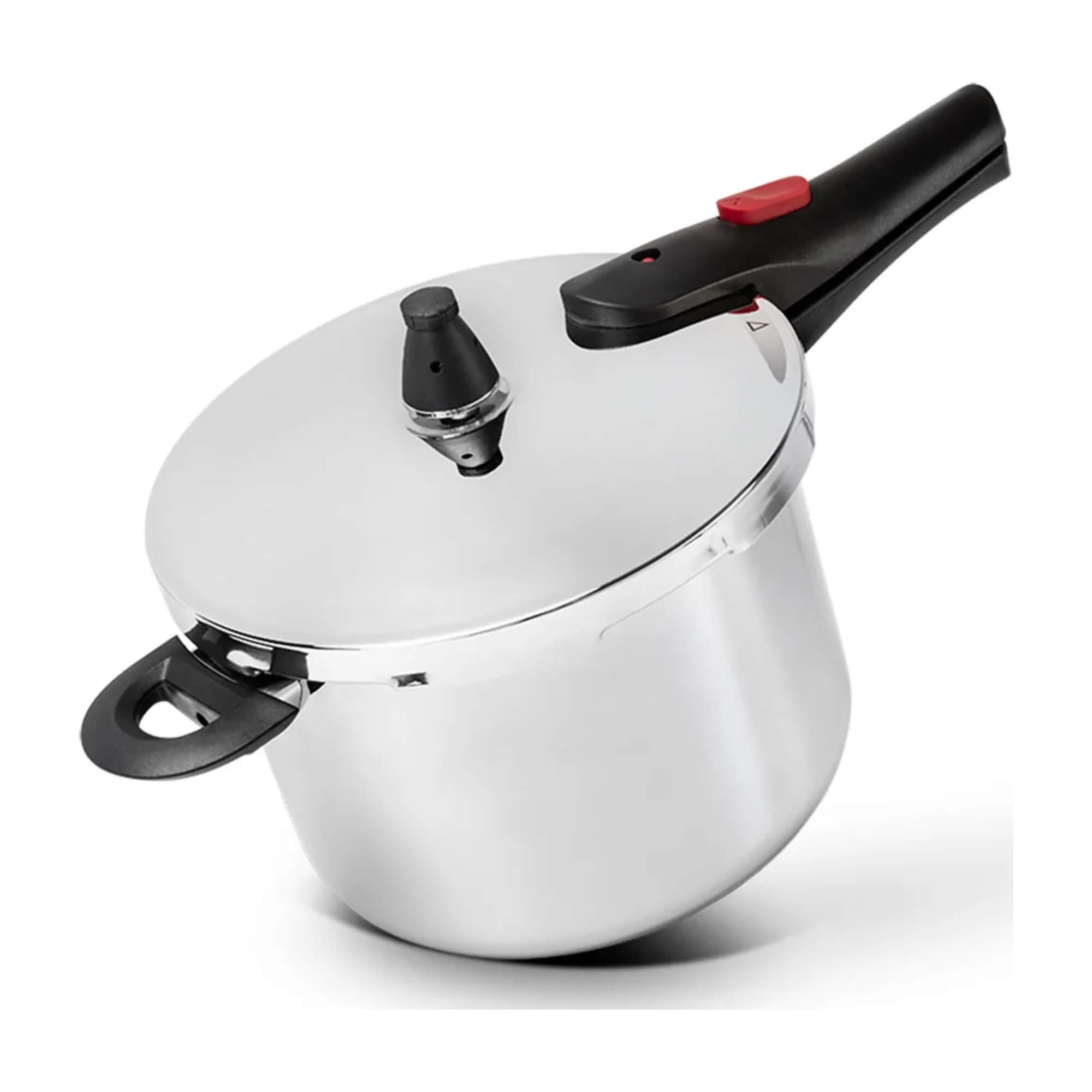 Panela de Pressão Ultra em Aço Inox 6 Litros Ø 22x17 cm Brinox - 4935/101