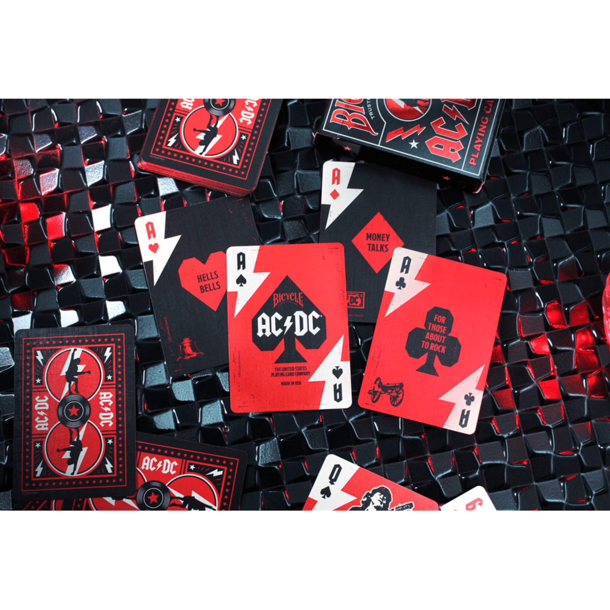 Baralho Bicycle AC/DC com 56 cartas Copag - 83587