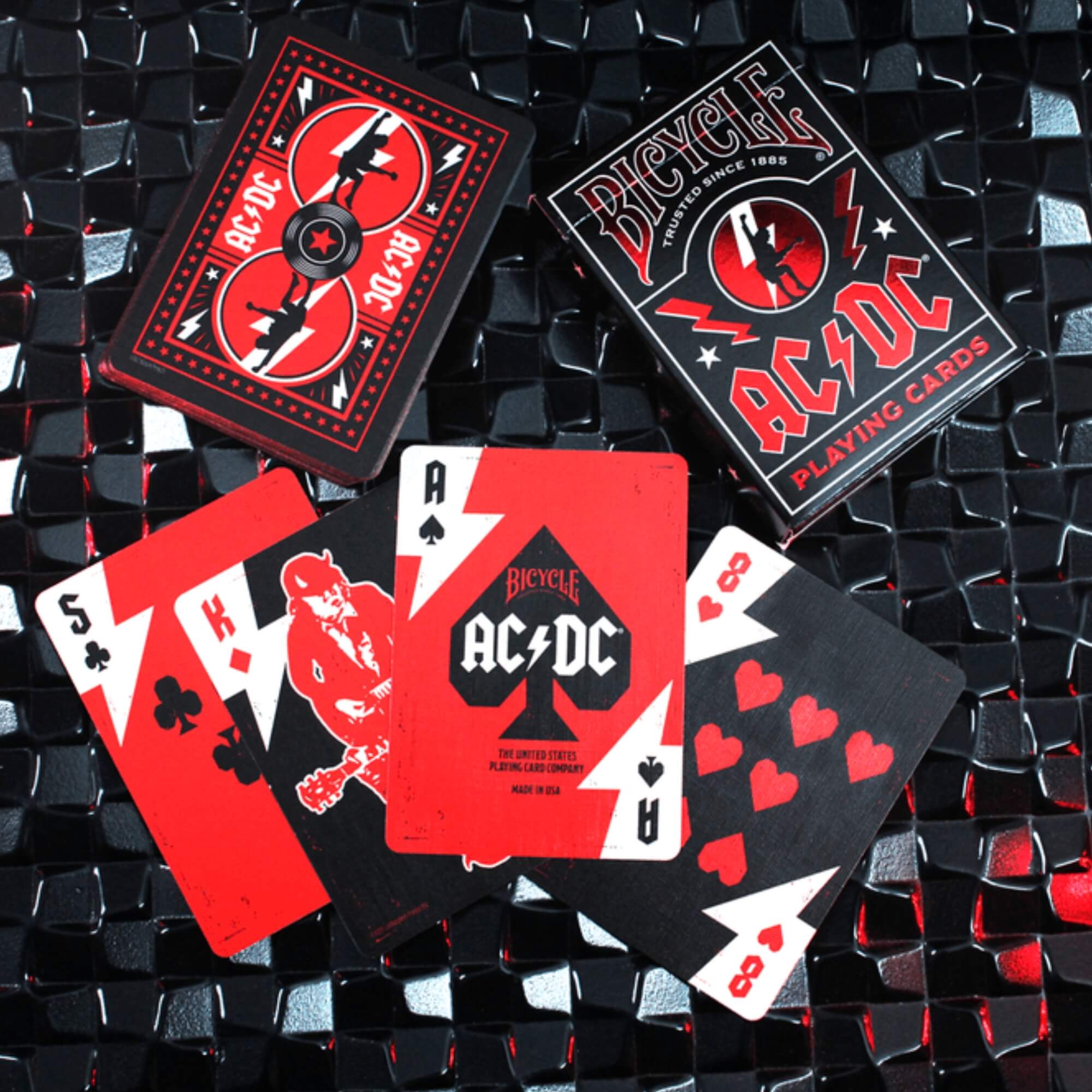 Baralho Bicycle AC/DC com 56 cartas Copag - 83587
