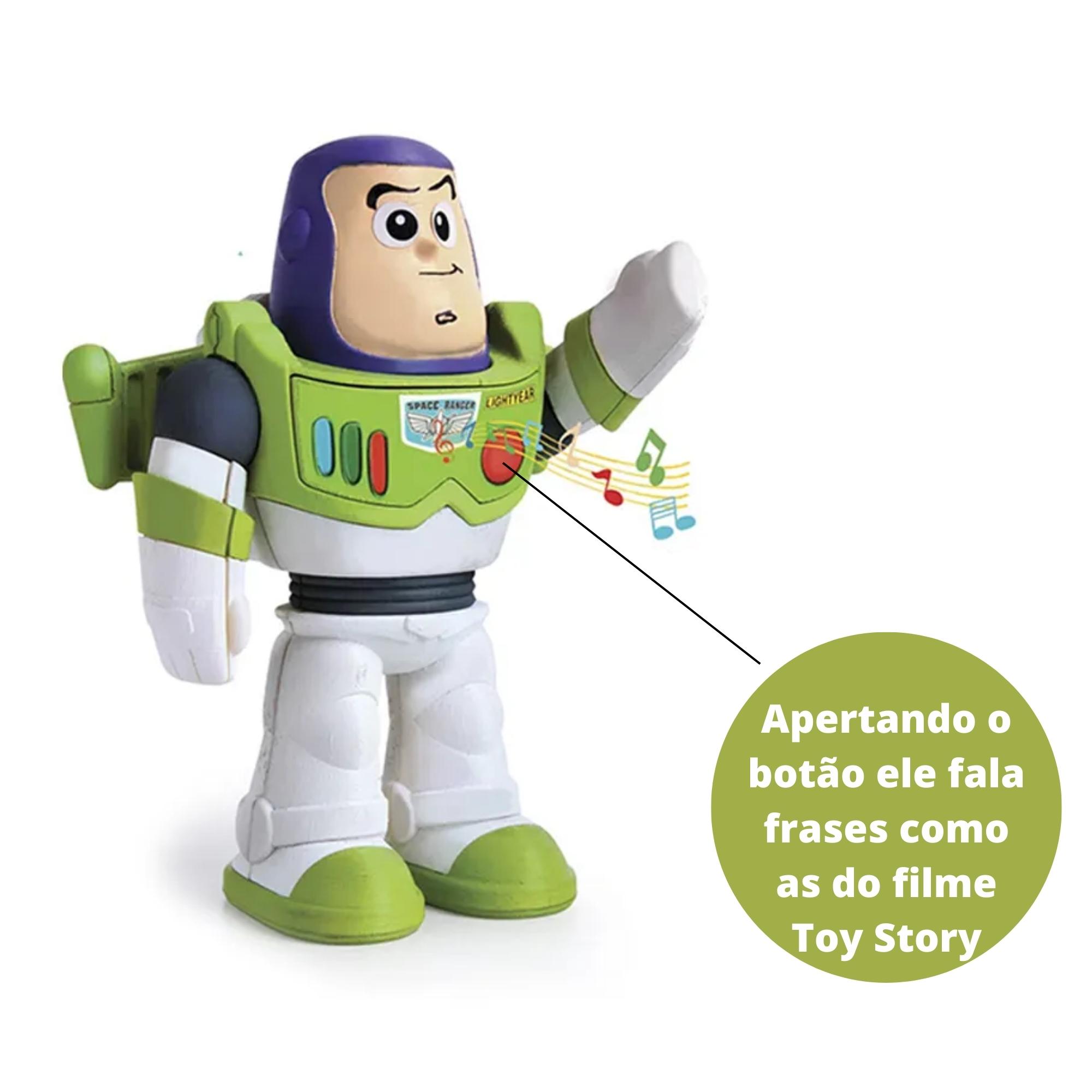 COMP Kit Toy Story - Boneco Articulado Woody + Buzz Lightyear