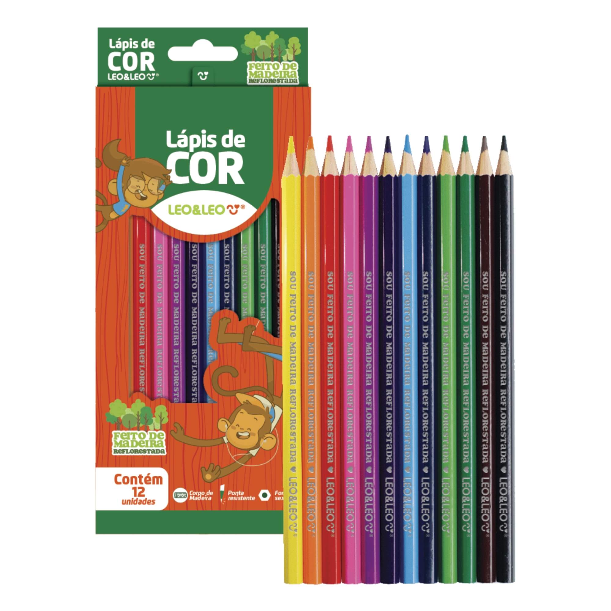 COMP Kit Tinta Guache Neon + Canetinhas Hidrocor + Lápis de Cor Pintura Infantil Material Escolar