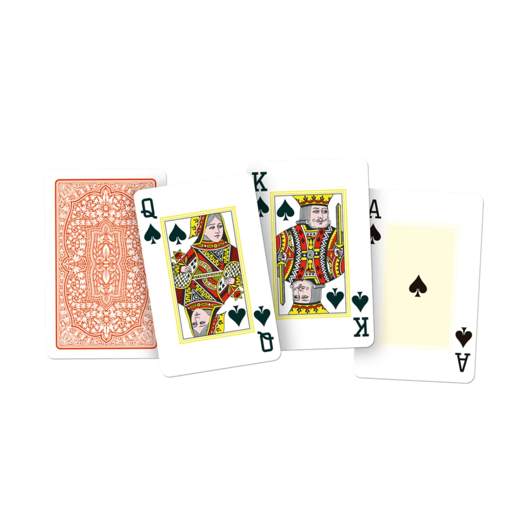 Kit 2 Baralhos Pinguim Naipe Convencional Azul e Vermelho (55 Cartas cada Baralho) Copag - 36691