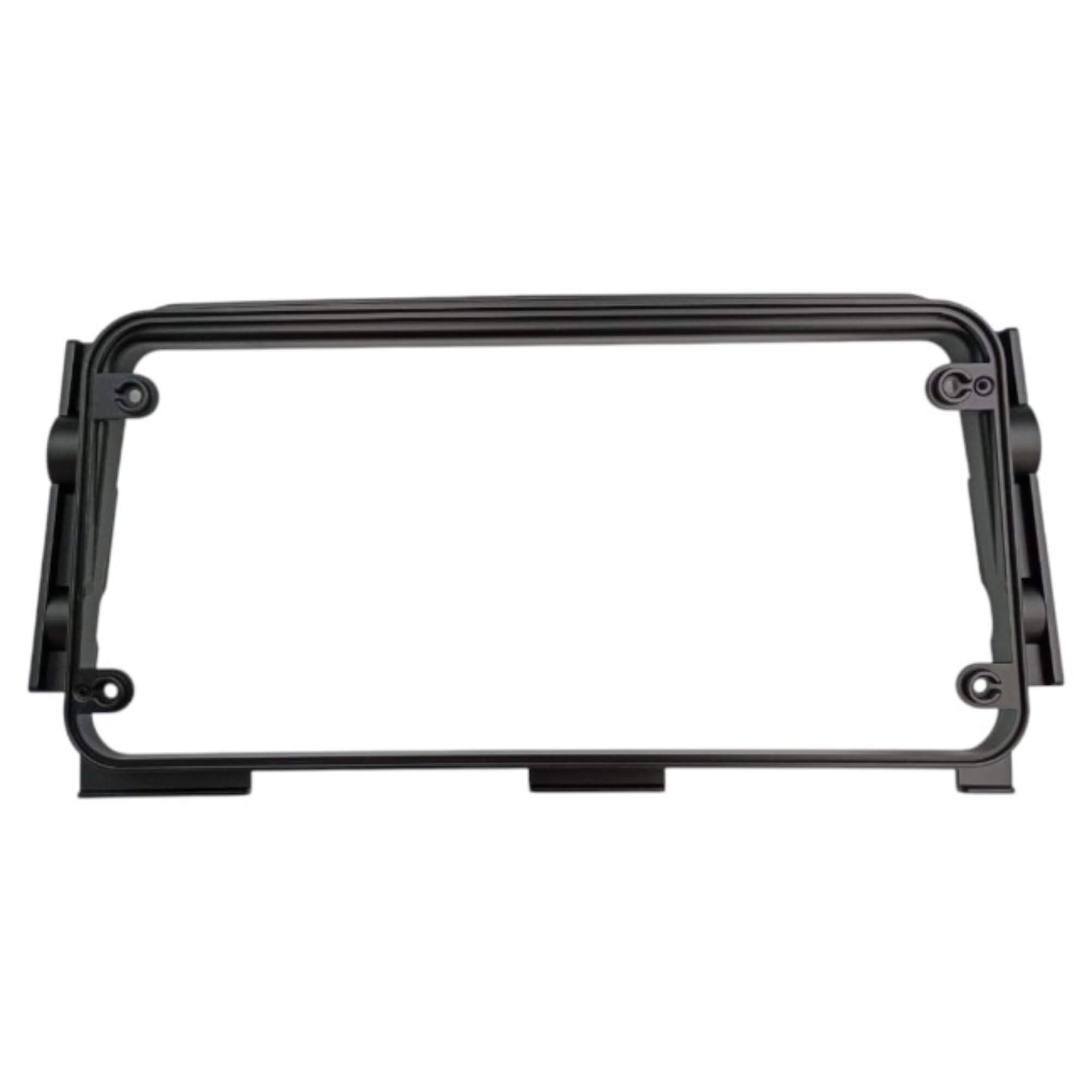 Moldura Nissan Versa 9" de 2020 em Diante Black Piano Padrão Chinês Expex - EPX9NS004
