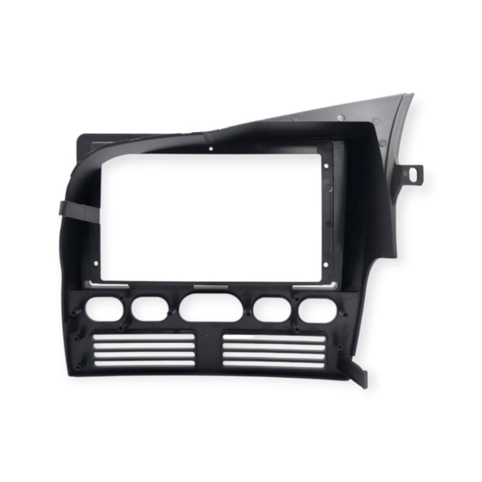 Moldura 9" Fiat Palio G1 1996 a 2003 cor Preto Padrão Chinês Expex - EPX9FT026