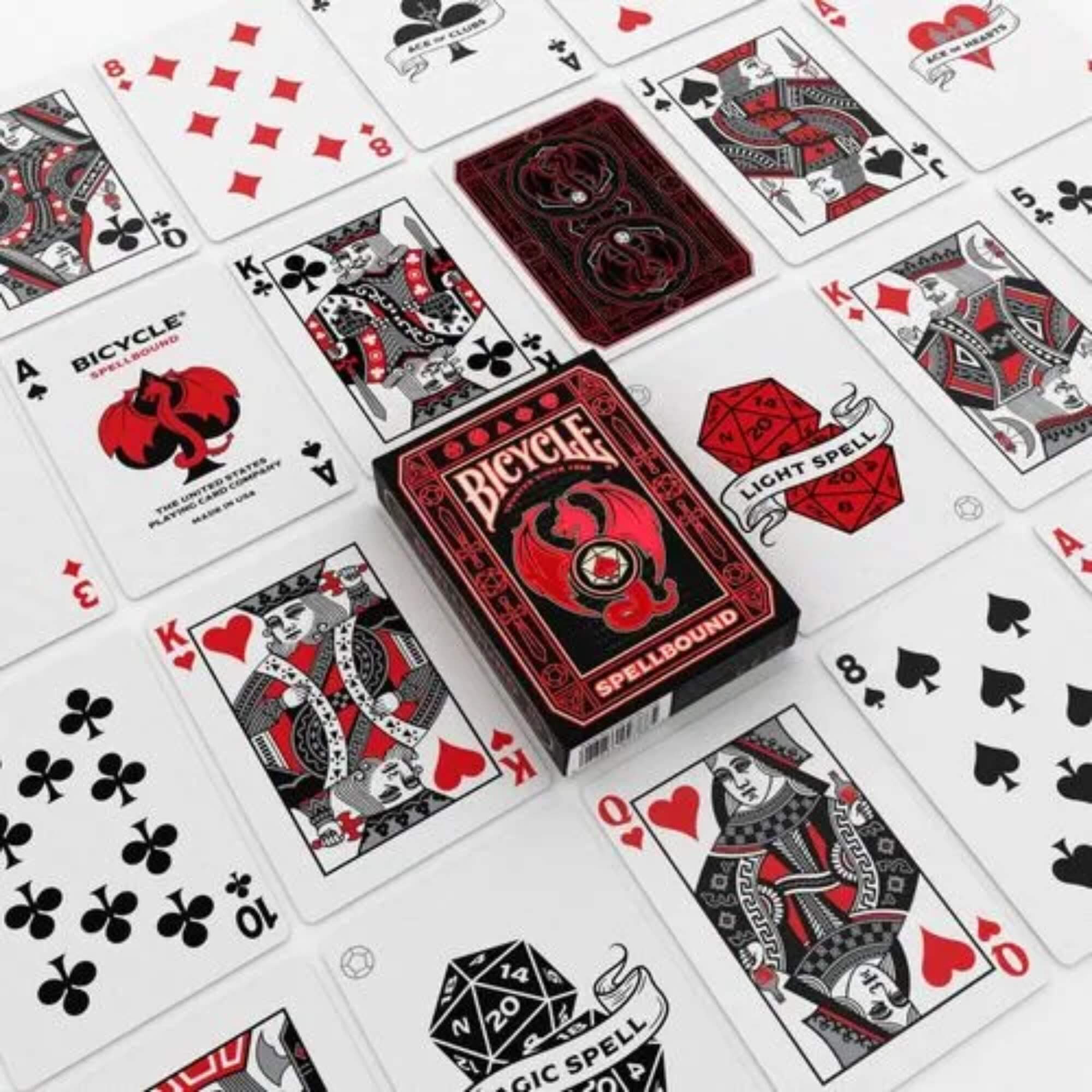 VAR Baralho Bicycle Disney Classic Mickey Mouse (Red) c/ 55 cartas Copag - 83600 Modelo:Spellbound