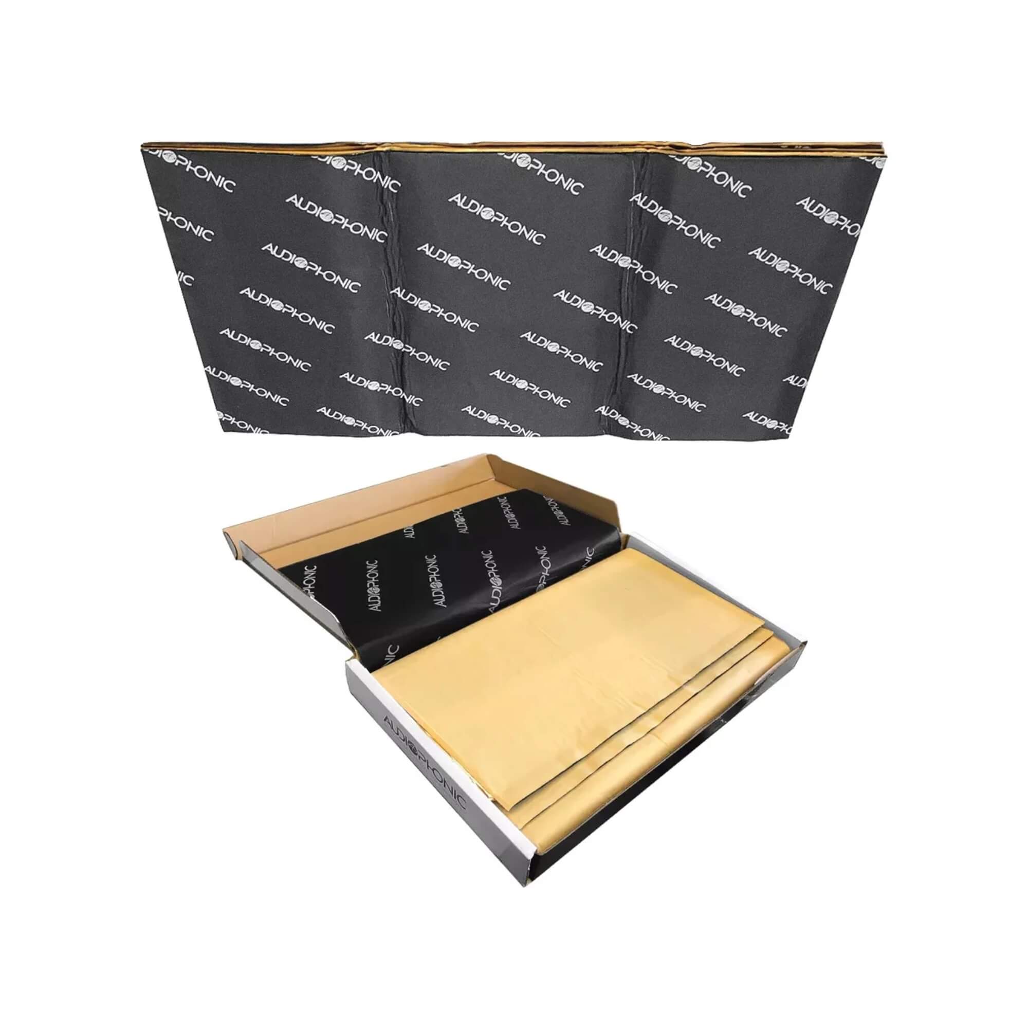Manta Acústica Automotiva 80x46mm 3 Folhas Mac-03 Audiophonic - 01681
