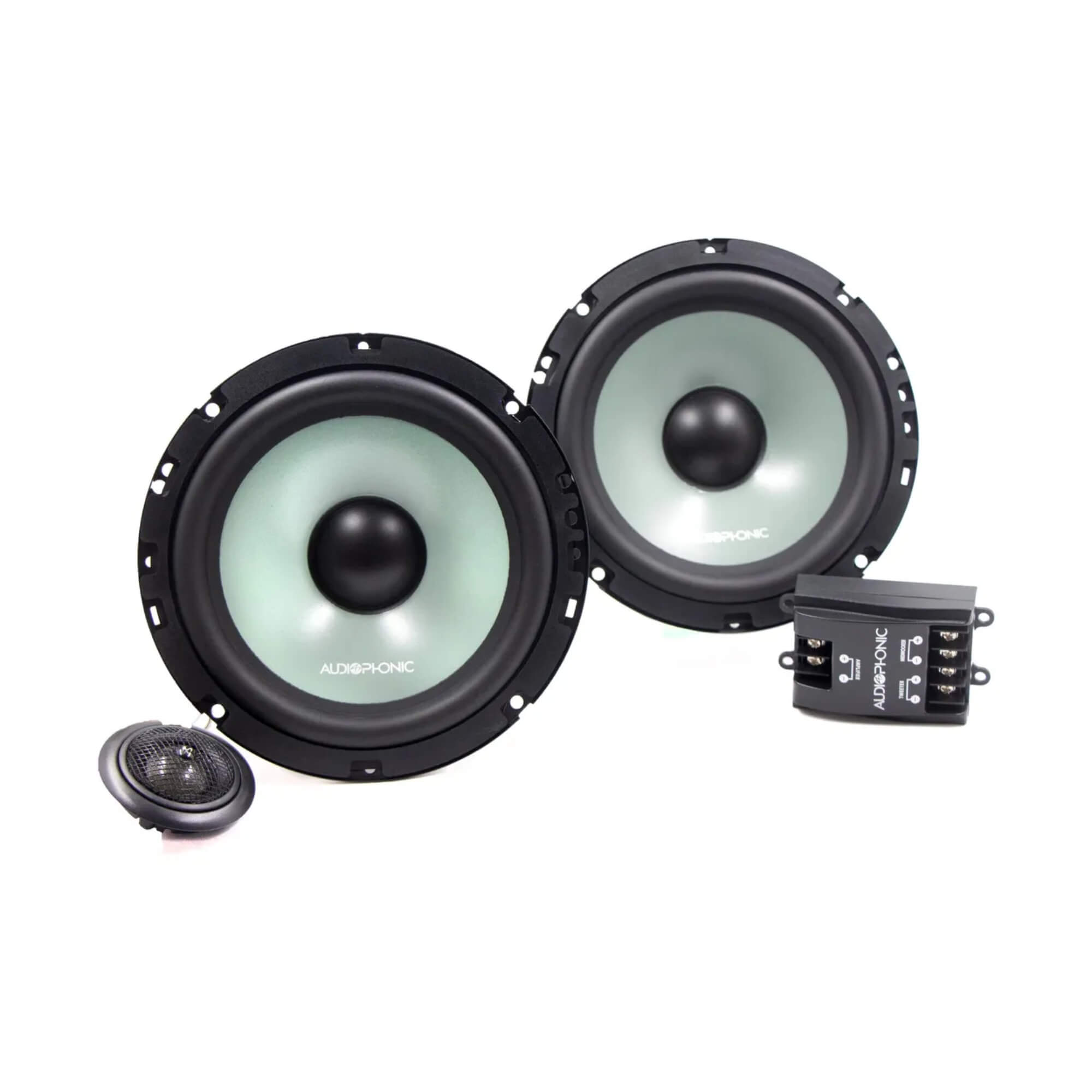 COMP Kit 2 Vias + Coaxial 6 Pol Audiophonic Sensation 290w Cinza