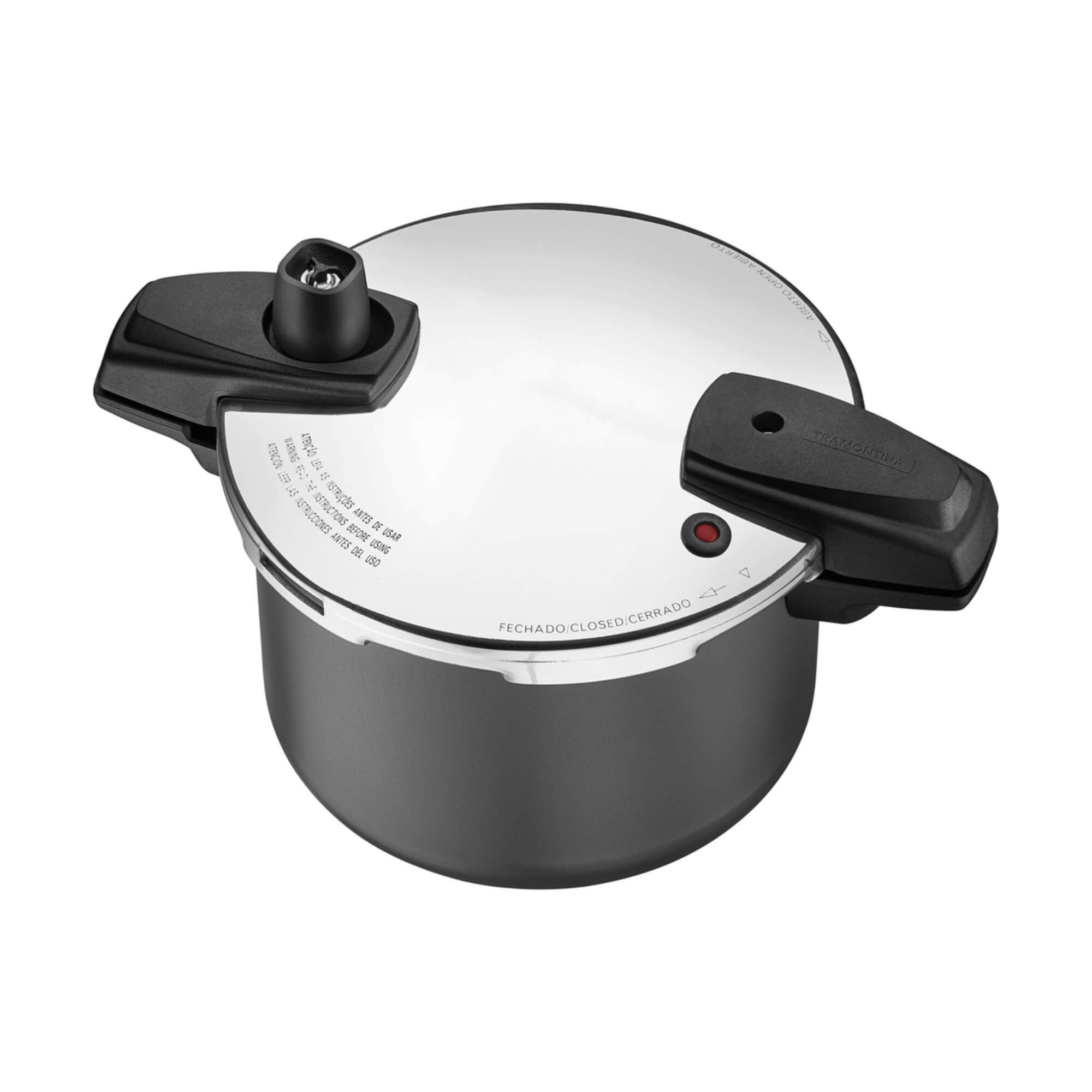 Panela de Pressão Arizona Induction  Antiaderente Starflon Titânio Tramontina - 20560520