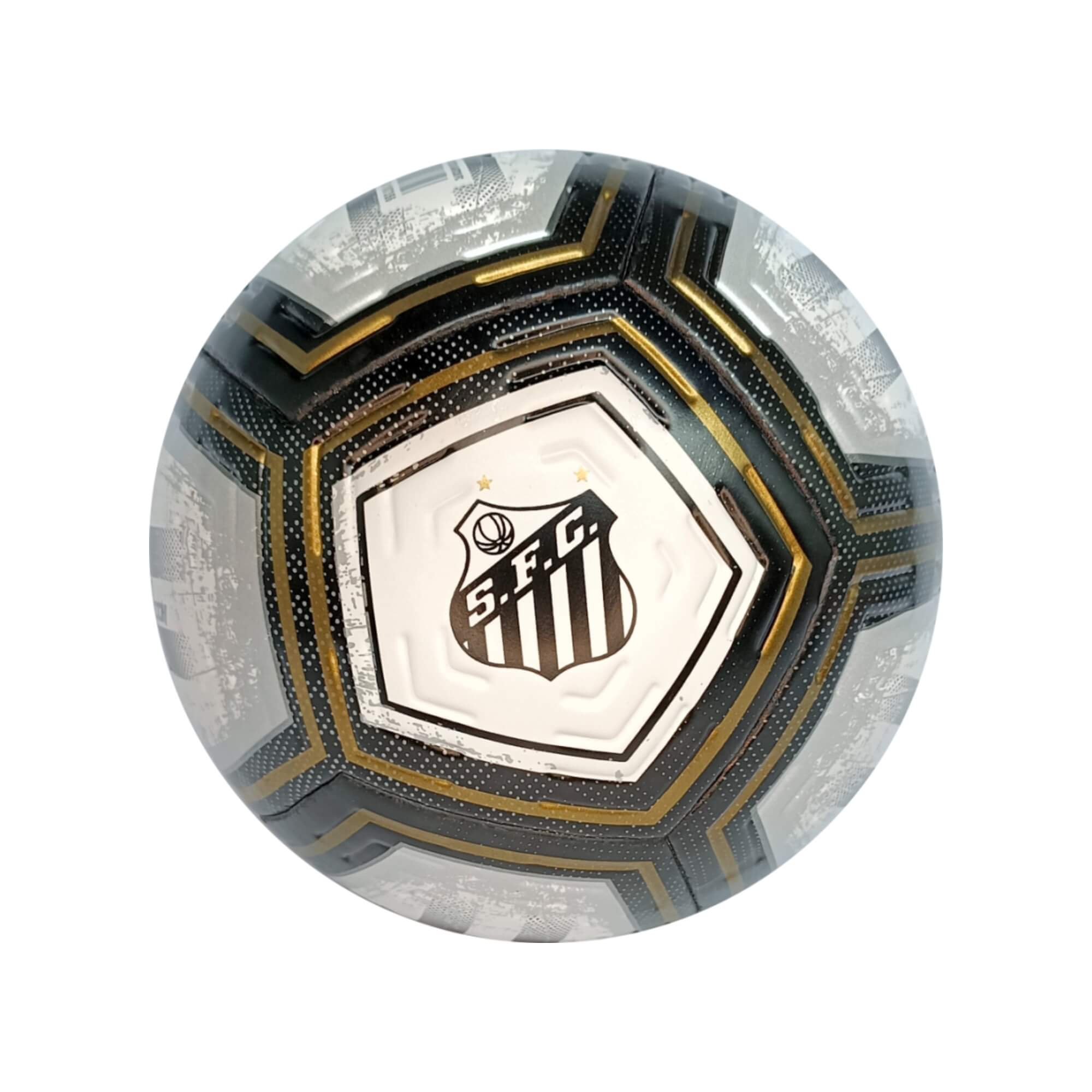 COMP Kit Santos FC - Garrafa Térmica Max 500ml + Bola Nº 5 Pró