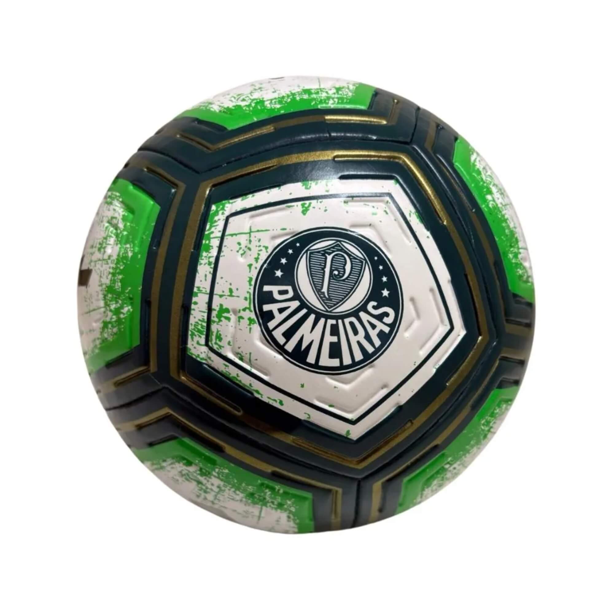 COMP Kit Palmeiras Garrafa Térmica 500ml + Bola de Futebol Nº 5 Pro Gold Penalty