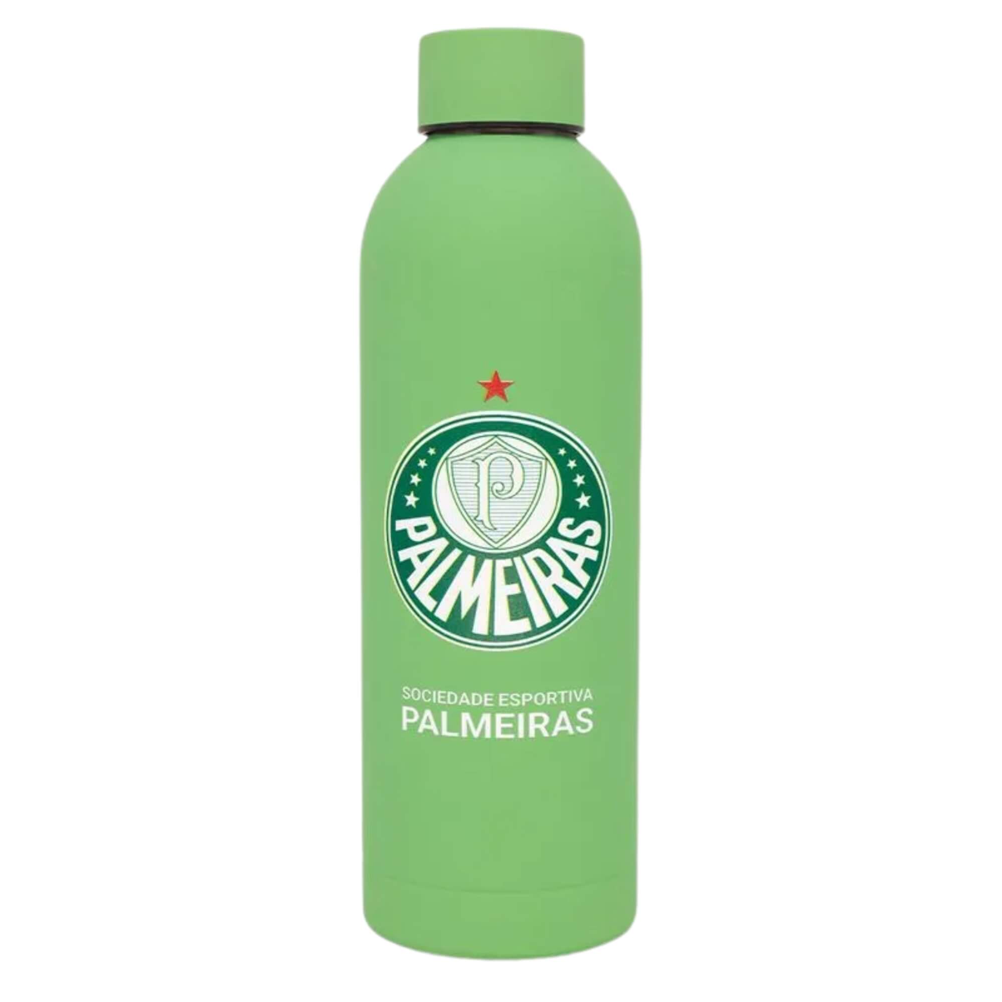 COMP Kit Palmeiras Garrafa Térmica 500ml + Bola de Futebol Nº 5 Penalty