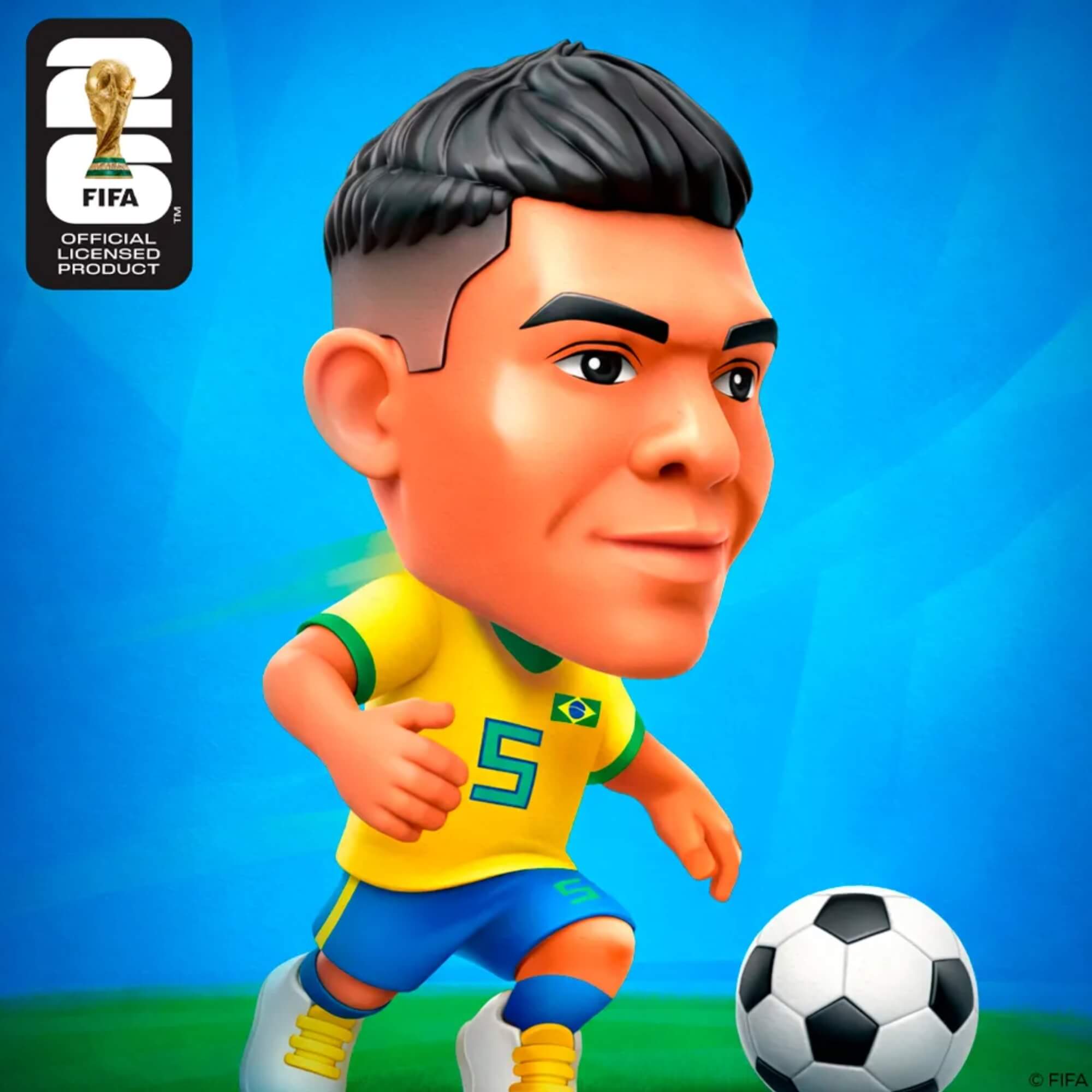Boneco Surpresa FIFA Ballers Copa do Mundo 2026 Candide - 77015