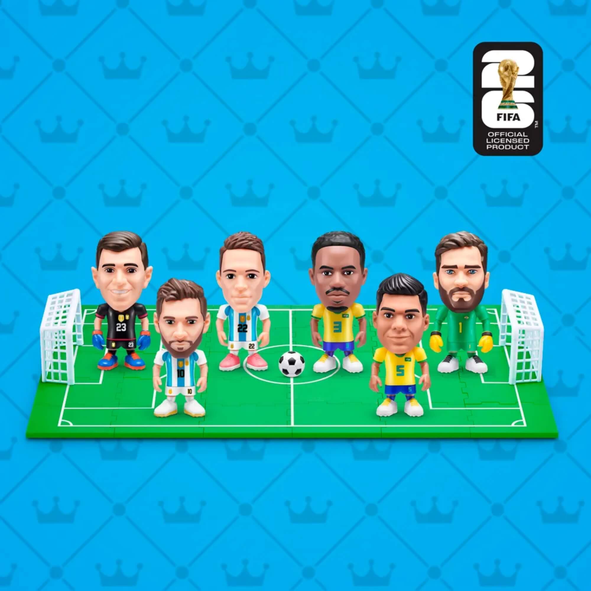 Boneco Surpresa FIFA Ballers Copa do Mundo 2026 Candide - 77015