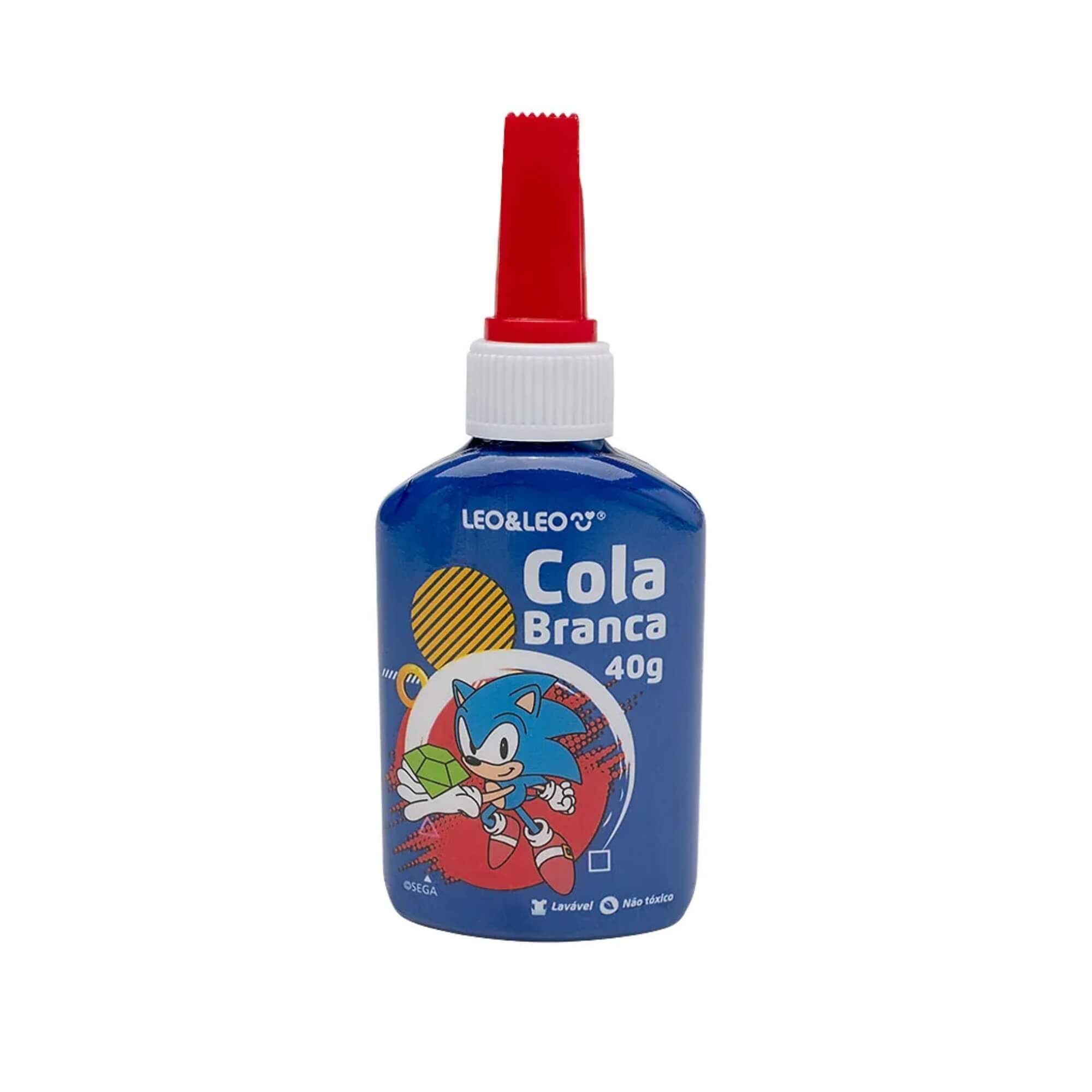 Cola Branca Escolar Líquida Sonic 40g (Display c/ 12 unidades) Leo&Leo Leonora - 10493